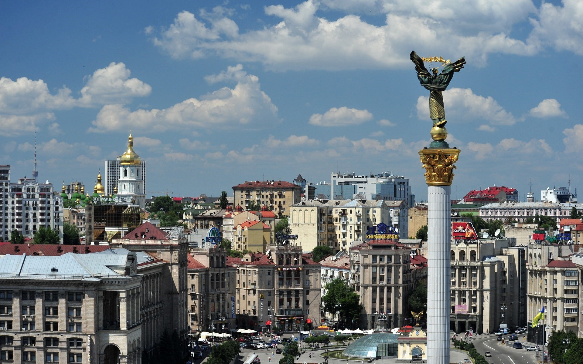city, cityscape, 1080P, Kiev, Ukraine, HD Wallpaper