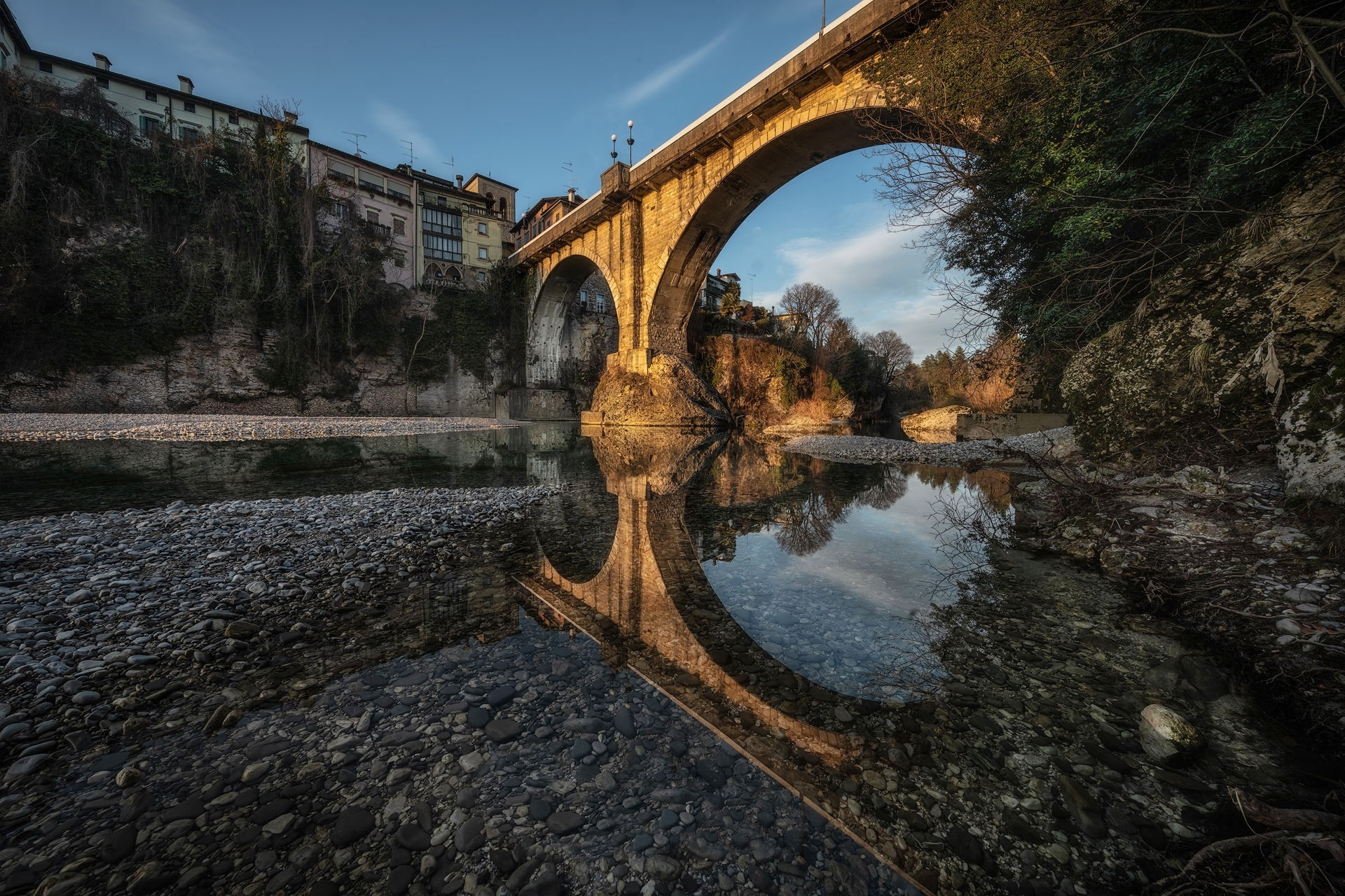 Italy, DEVILS BRIDGE, Cividale del Friuli, 1080P, Friuli-Venezia Giulia, HD Wallpaper