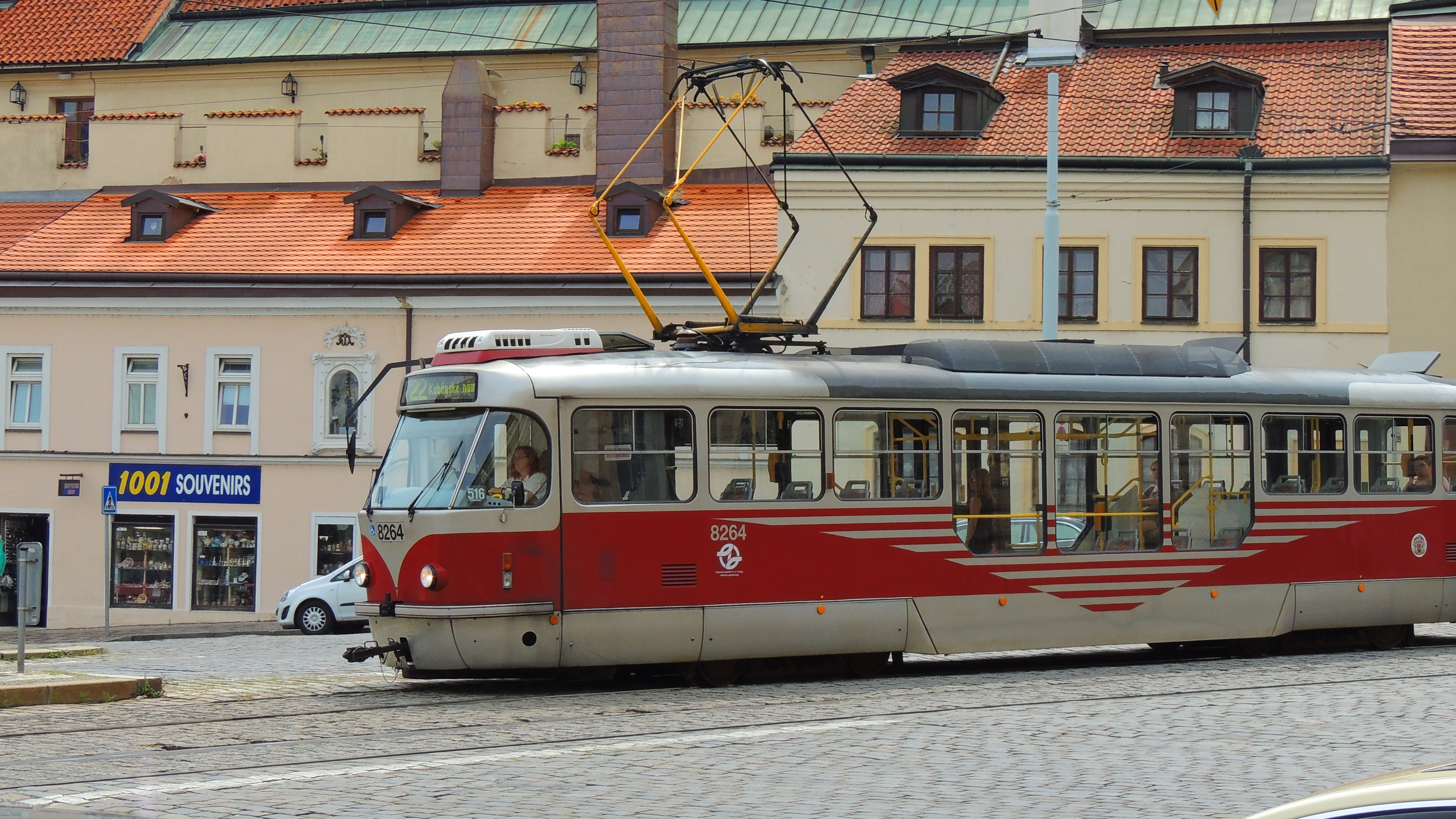 train, modern, track, tourism, traffic, house, white, public transportation, transportation, street, mode of transportation, bus, city, czech, republic, HD Wallpaper