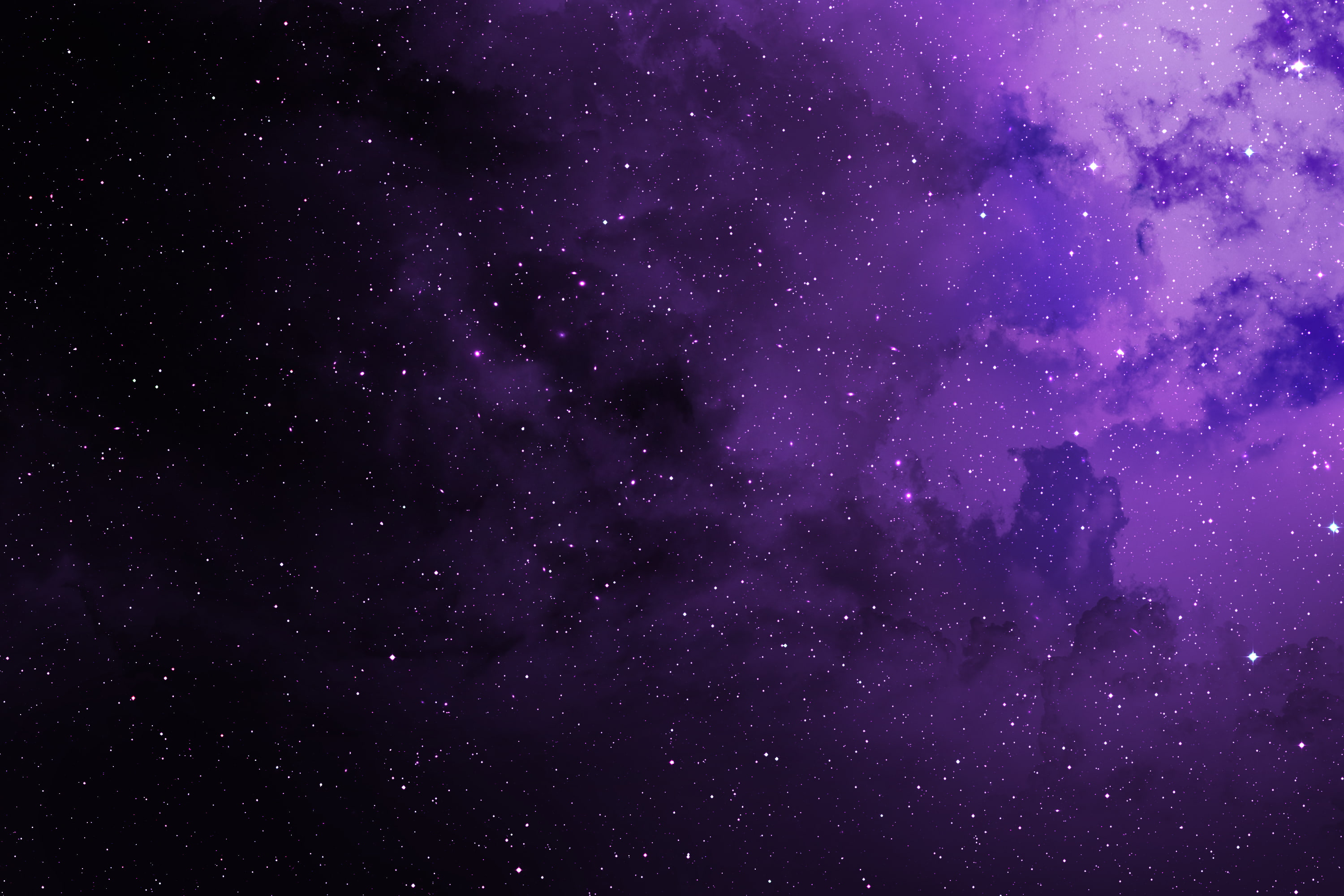 Cosmos, Purple, 2K, Stars, HD Wallpaper