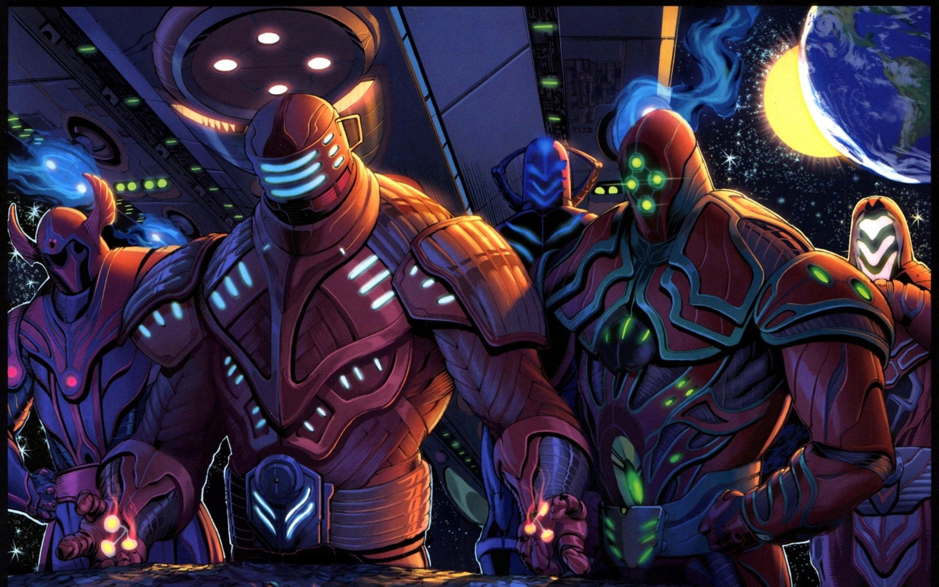 Comics, 1080P, Celestials, HD Wallpaper
