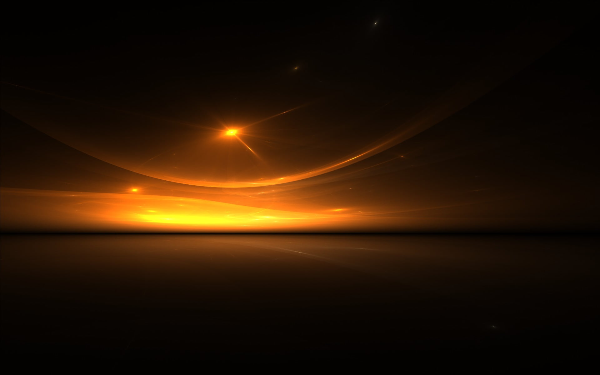 reflection, tranquility, celestial, astronomy, moon, no people, tranquil scene, beauty in nature, horizon over water, body, water, sea, scenics - nature, HD Wallpaper