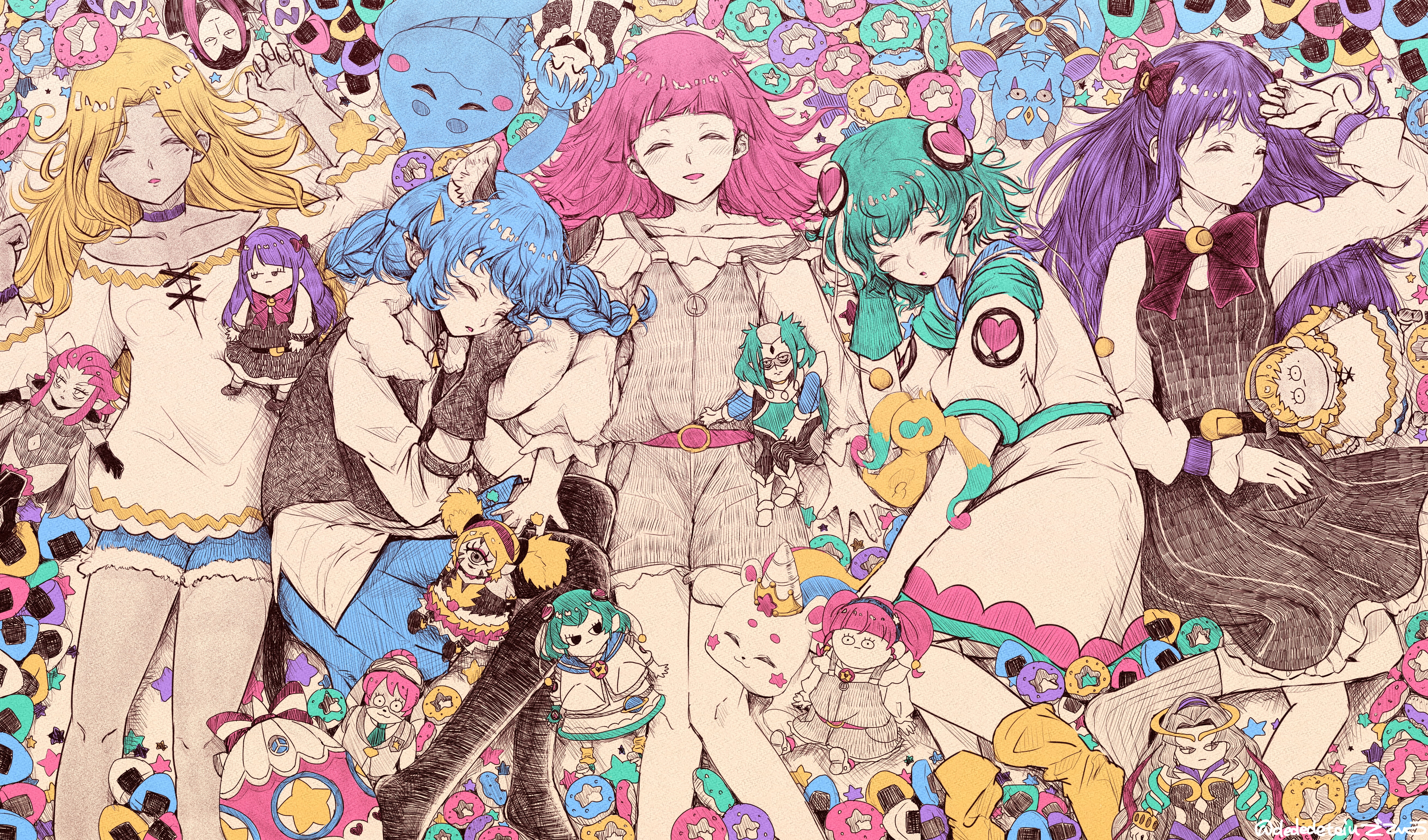 5K, Precure, Star Twinkle Precure, HD Wallpaper
