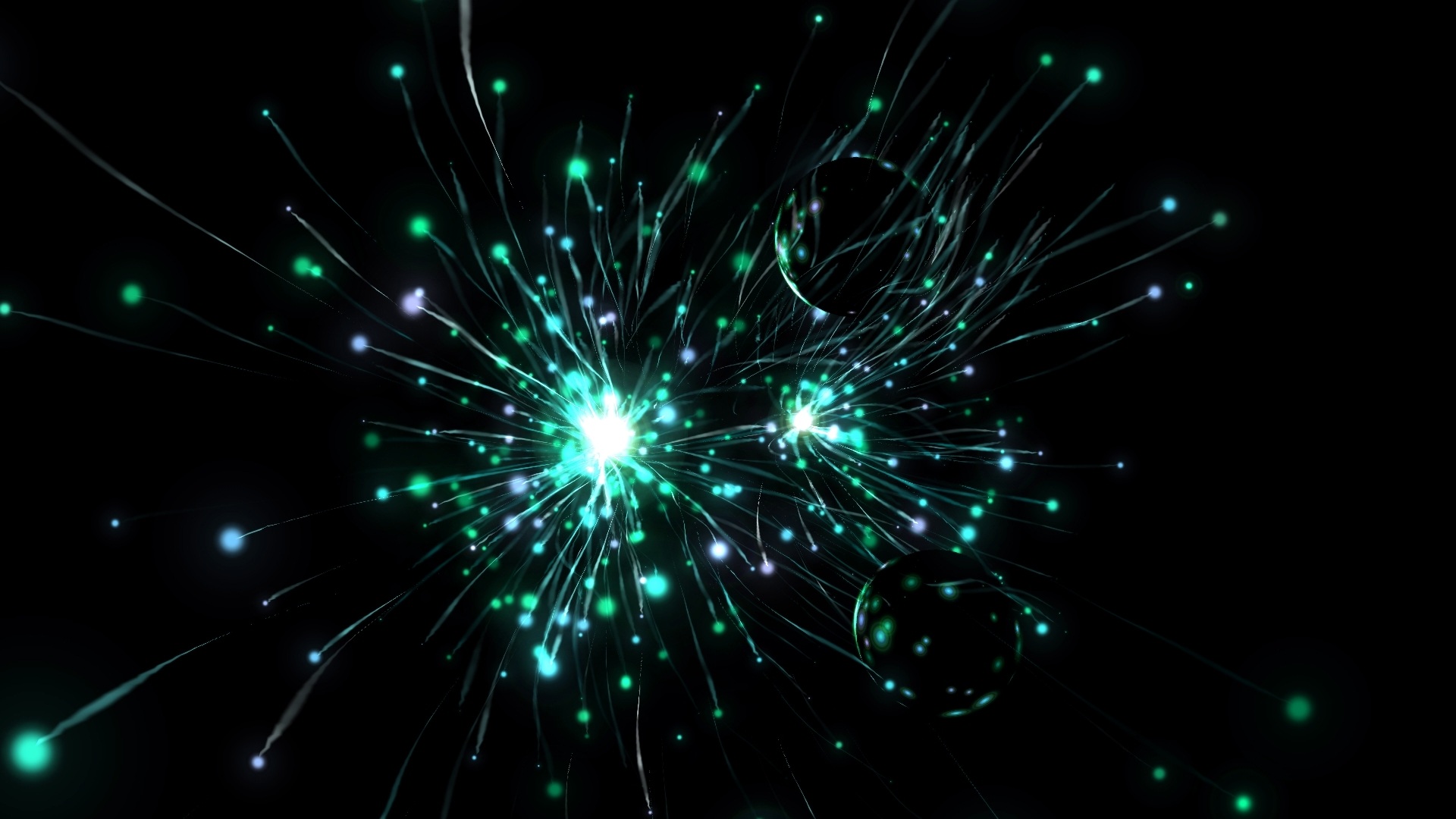 particles, 1080P, close, sparkle, lights, multi colored, no people, fiber optic, abstract, green color, firework, studio shot, electricity, event, bright, HD Wallpaper