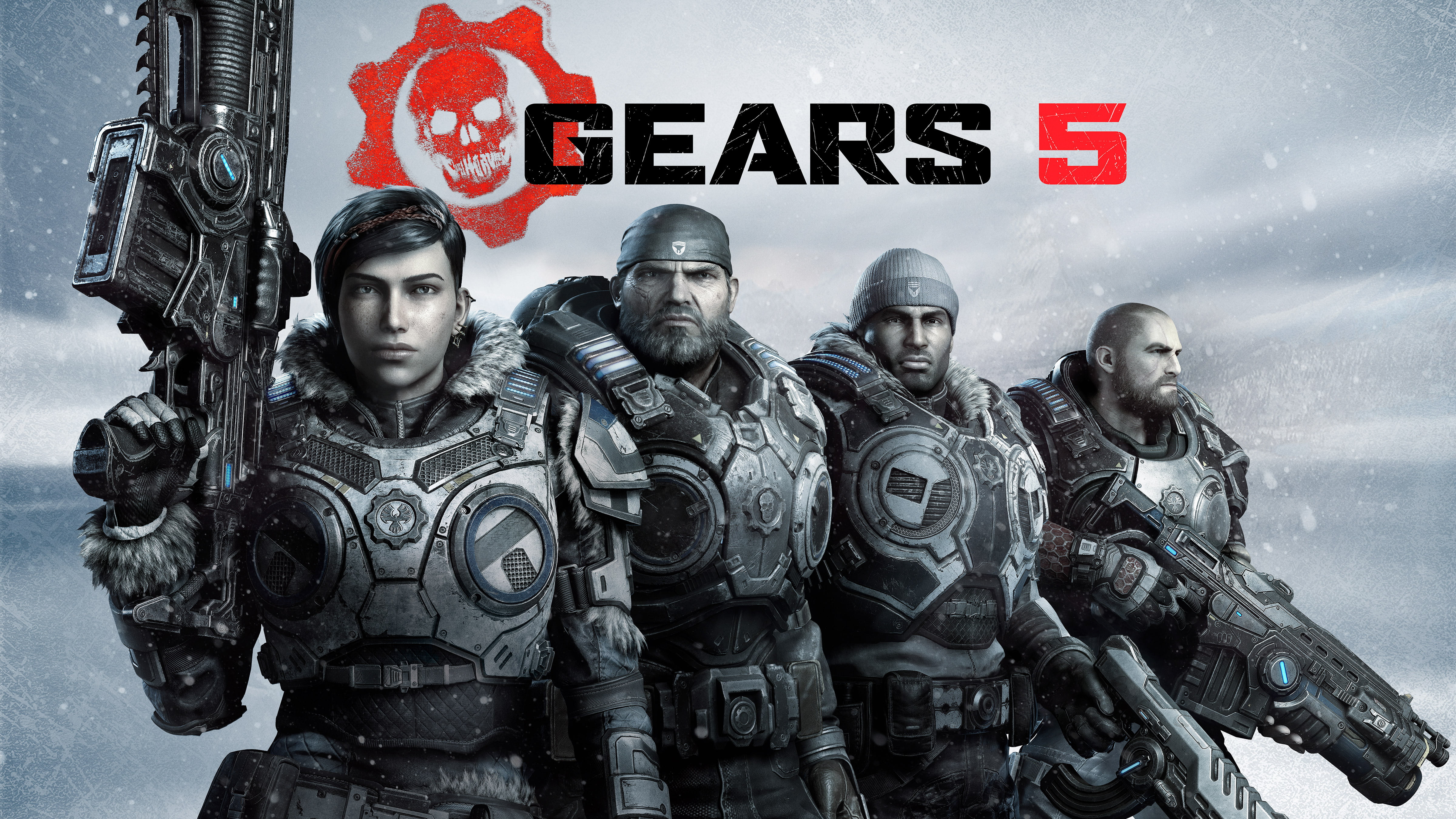 Gears of War, Gears 5, 4K, HD Wallpaper