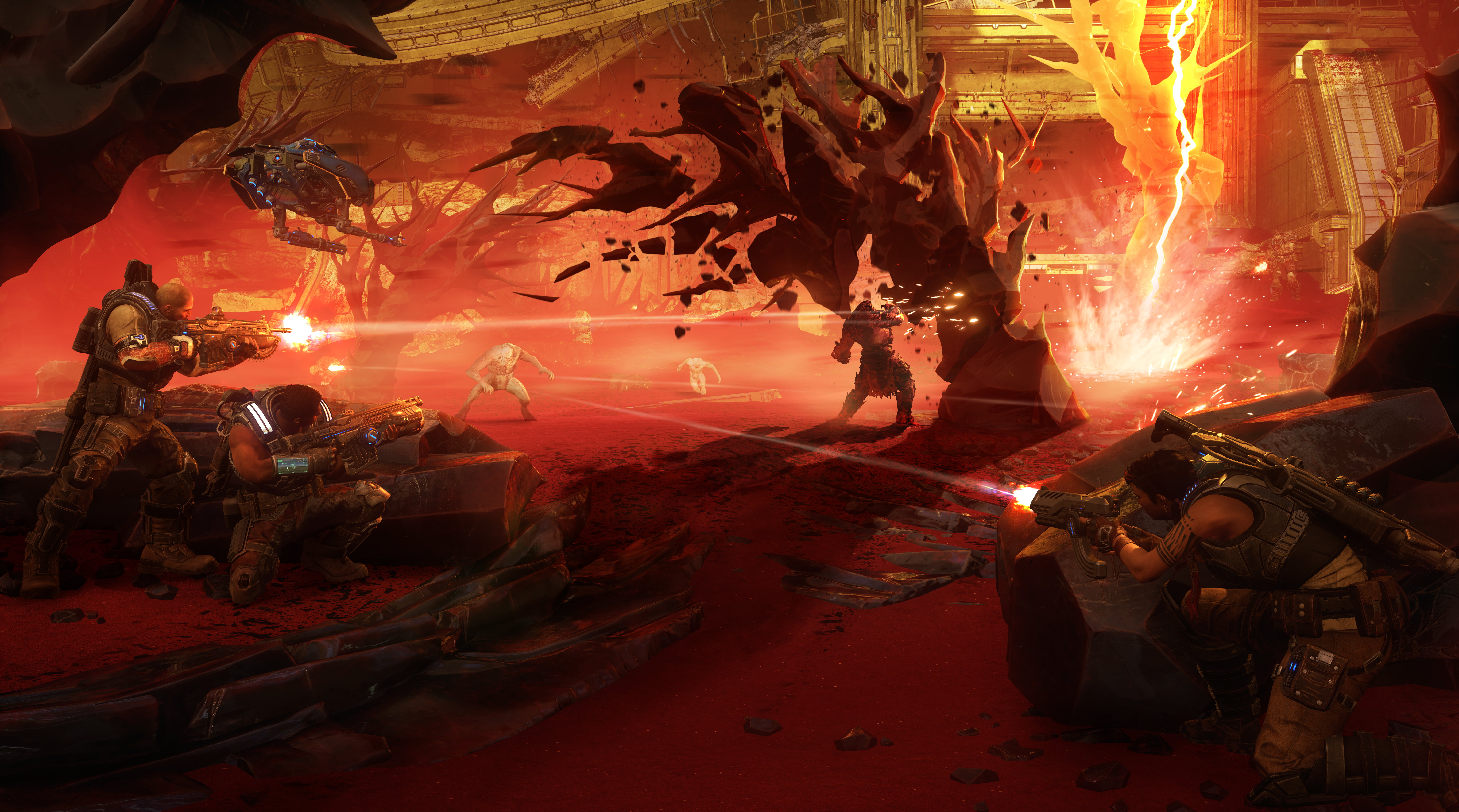 5K, Gears 5, Gears of War, HD Wallpaper