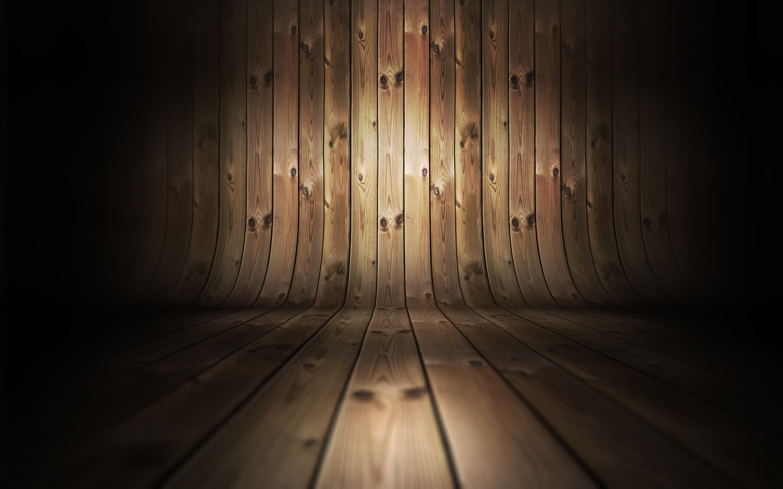 no people, floorboard, empty, backgrounds, digital art, wooden surface, wall - building feature, surface level, 2K, textured, indoors, wood - material, HD Wallpaper