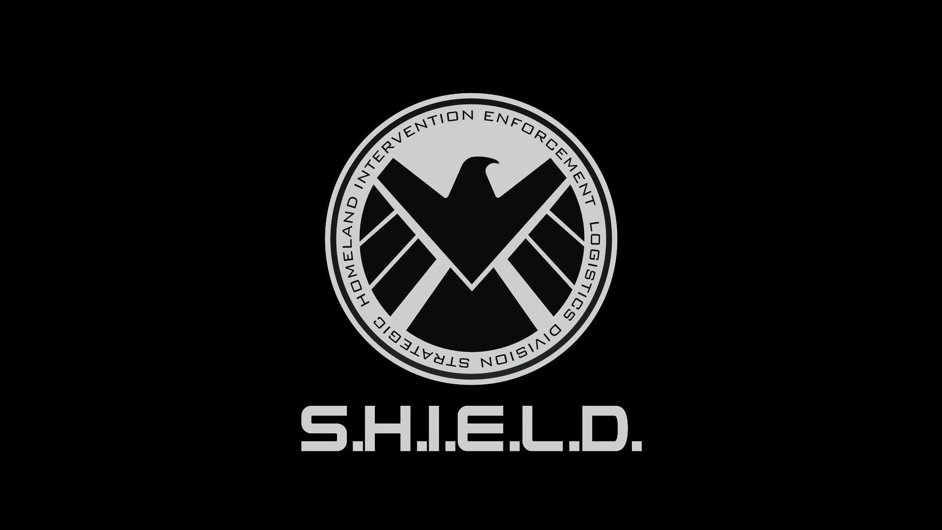 simple background, S.H.I.E.L.D., 1080P, comic books, Marvel Comics, HD Wallpaper