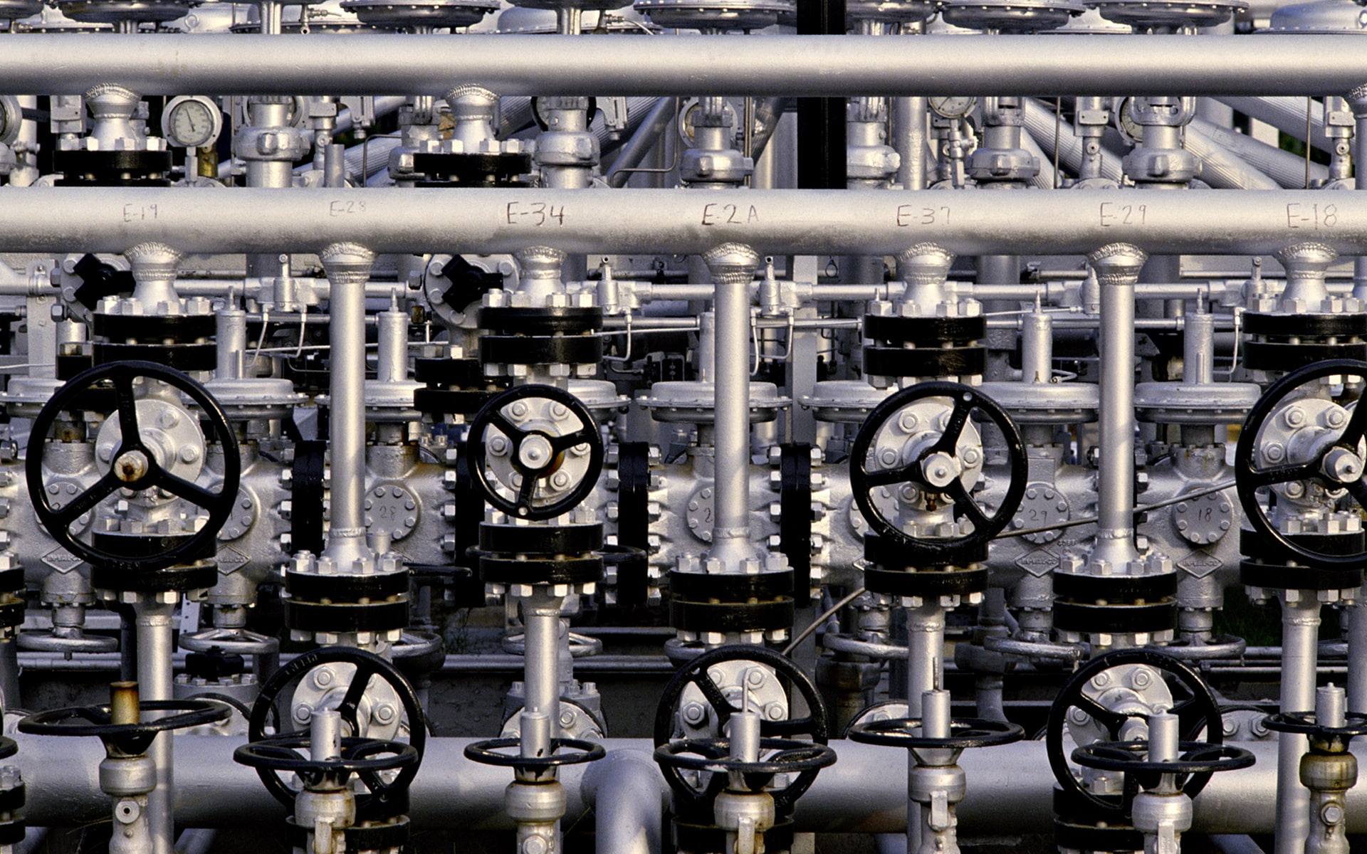 metal, valves, pattern, pipes, 1080P, HD Wallpaper