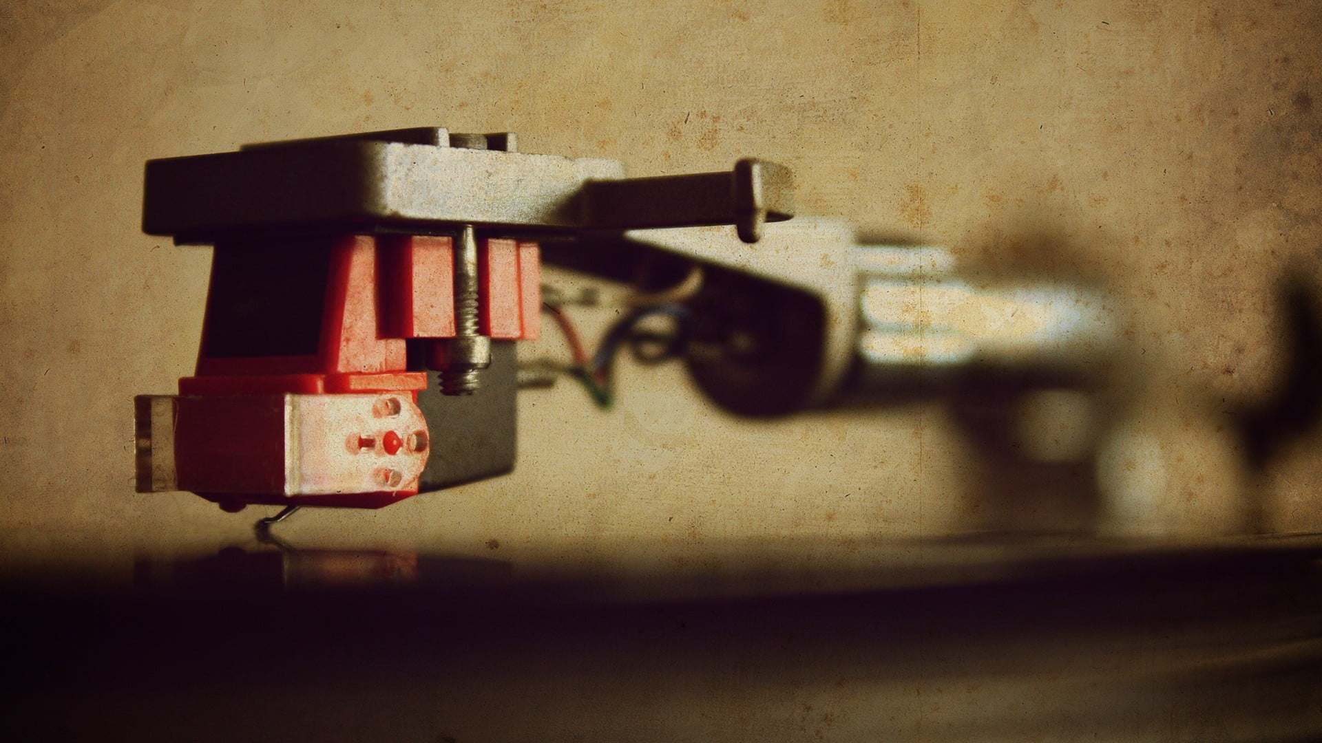 audio-technica, 1080P, indoors, gray, turntables, red, metal, fuel and power generation, electricity, close-up, appliance, still life, music, control, HD Wallpaper