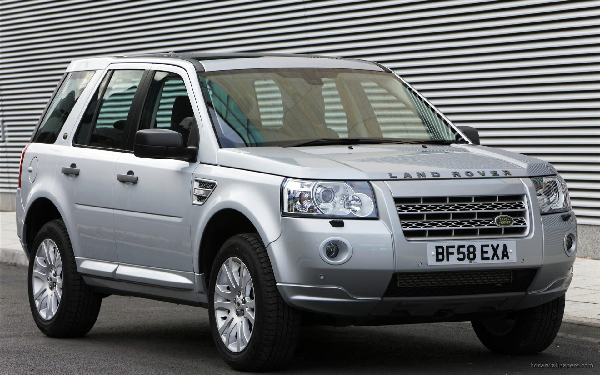 silver, lander, land, e, td, rover, freelander, 1080P, range, cars, land rover, HD Wallpaper