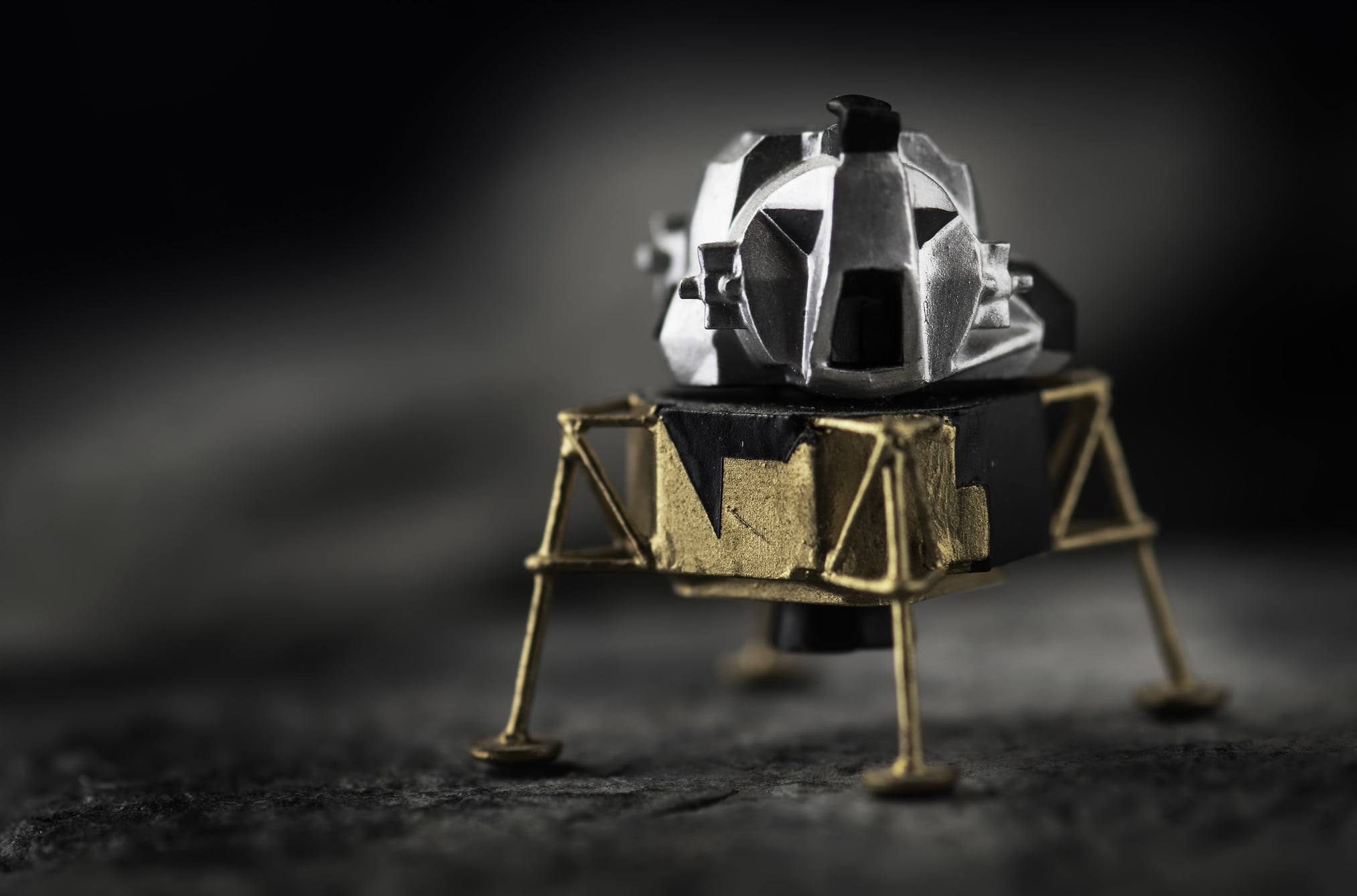 1080P, model, Moon Lander, Lunar Module, background, HD Wallpaper