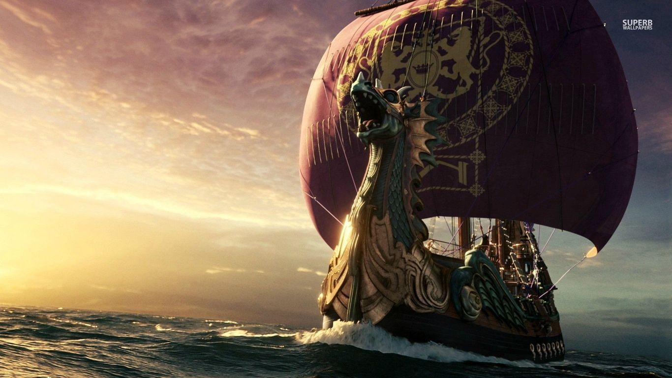 720P, drakkar, Vikings, HD Wallpaper