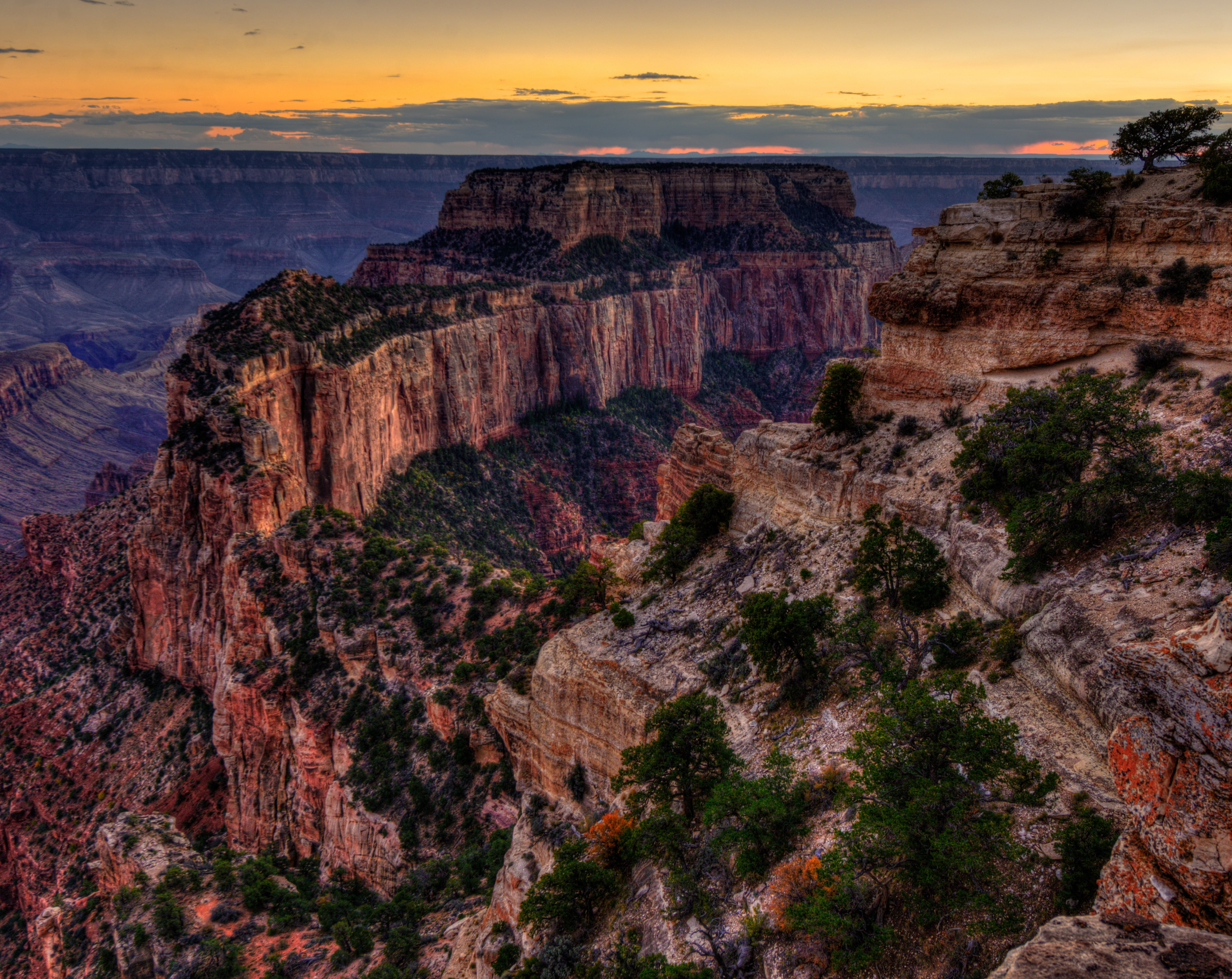 Landscape, beauty in nature, sky, north, garfield, tourism, unitedstates, GrandCanyon, traveltheworld, Adventure, grand, travel destinations, physical geography, HD Wallpaper
