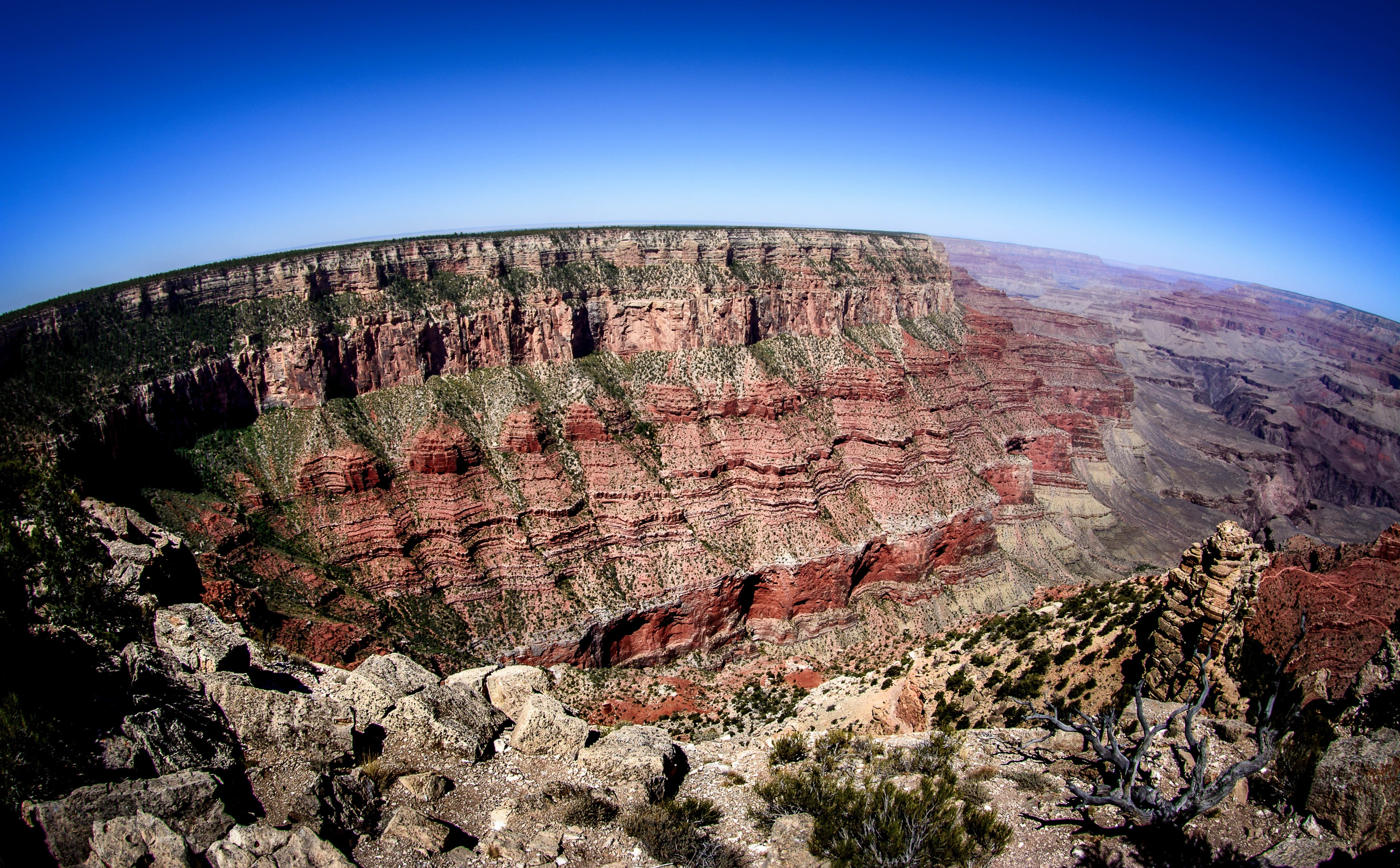GrandCanyon, blue, coconino, eroded, curve, GrandCanyonVillage, uswest, non-urban scene, landscape, Photography, visit, Travel, brown, outdoors, HD Wallpaper