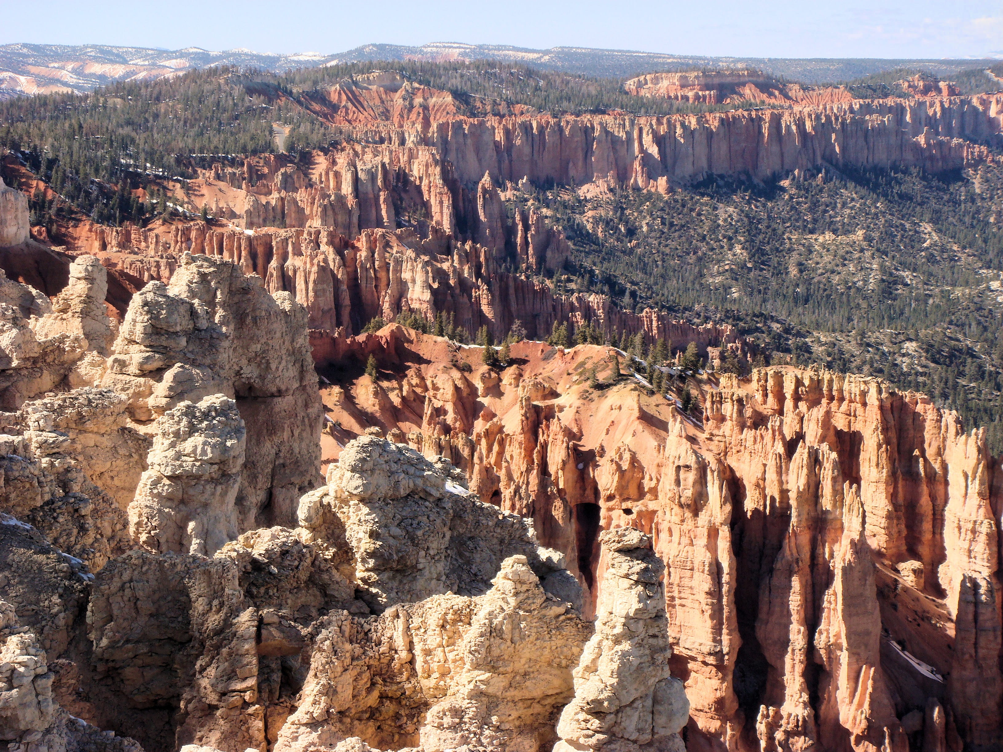 tranquility, national park, outdoors, rock formation, Bryce Canyon National Park, hoodoos, arid climate, sandstone formations, no people, non-urban scene, HD Wallpaper