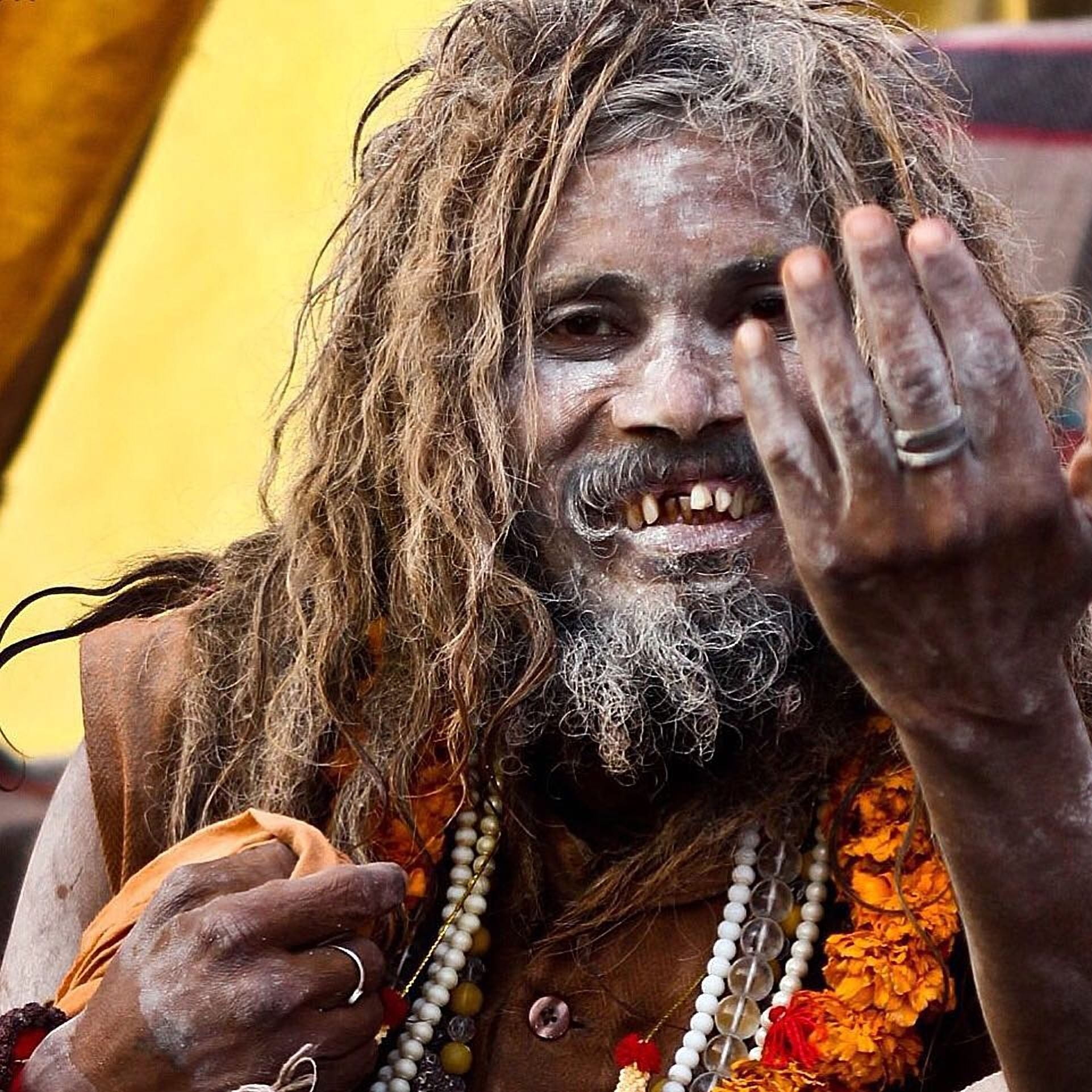 lifestyles, hinduism, festival, beard, india, front view, close-up, 1080P, social issues, adult, fun, real people, cultural, disc, holi, religion, traditional, Phone HD Wallpaper