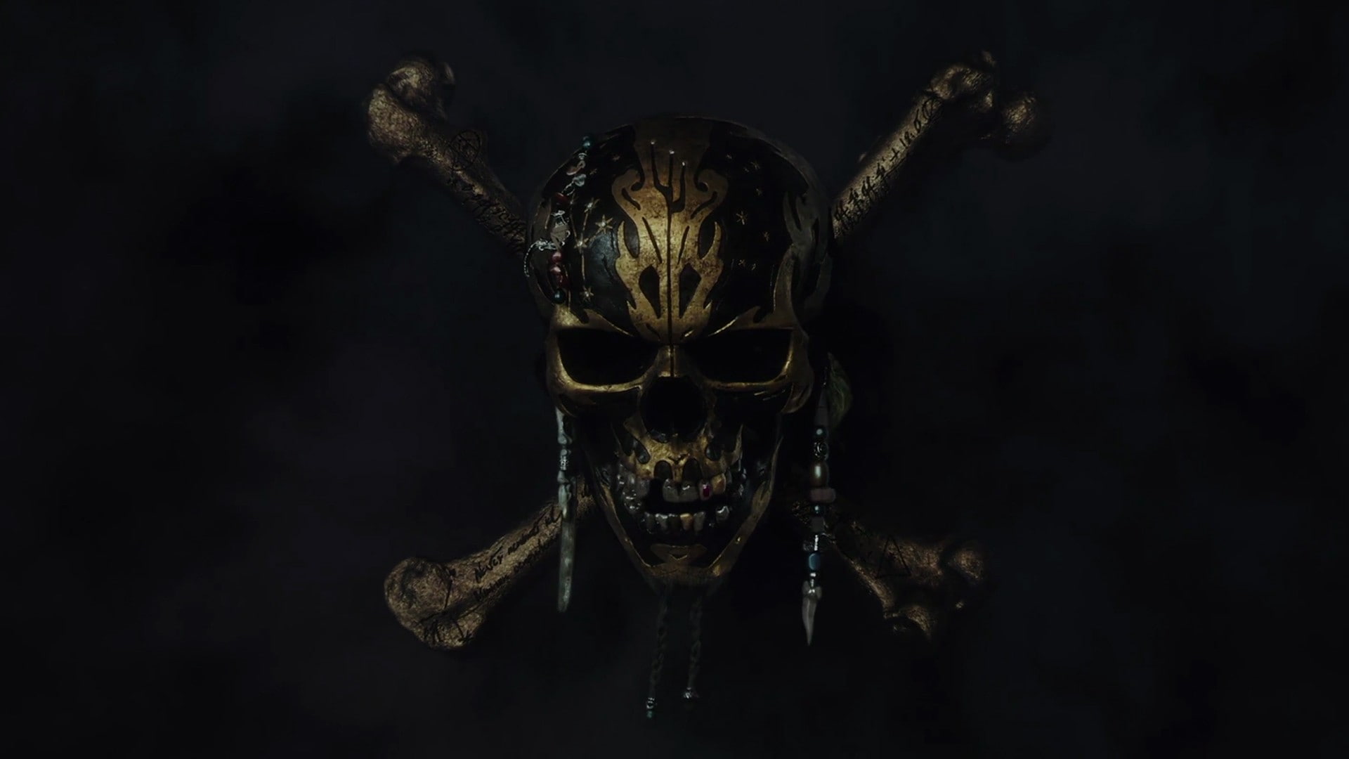 Pirates of the Caribbean, 1080P, skull, HD Wallpaper