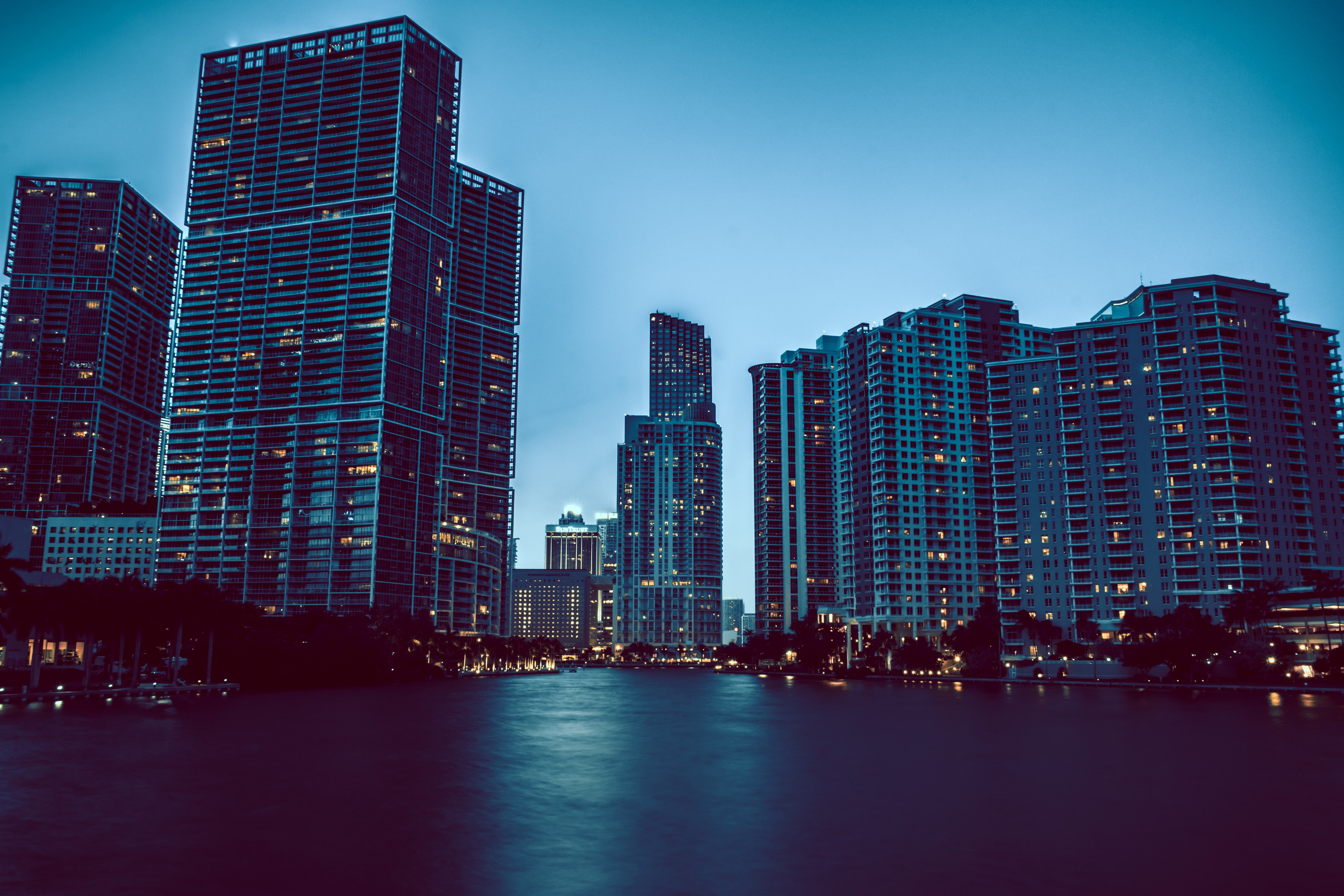 building, Florida, city, 5K, Miami, HD Wallpaper