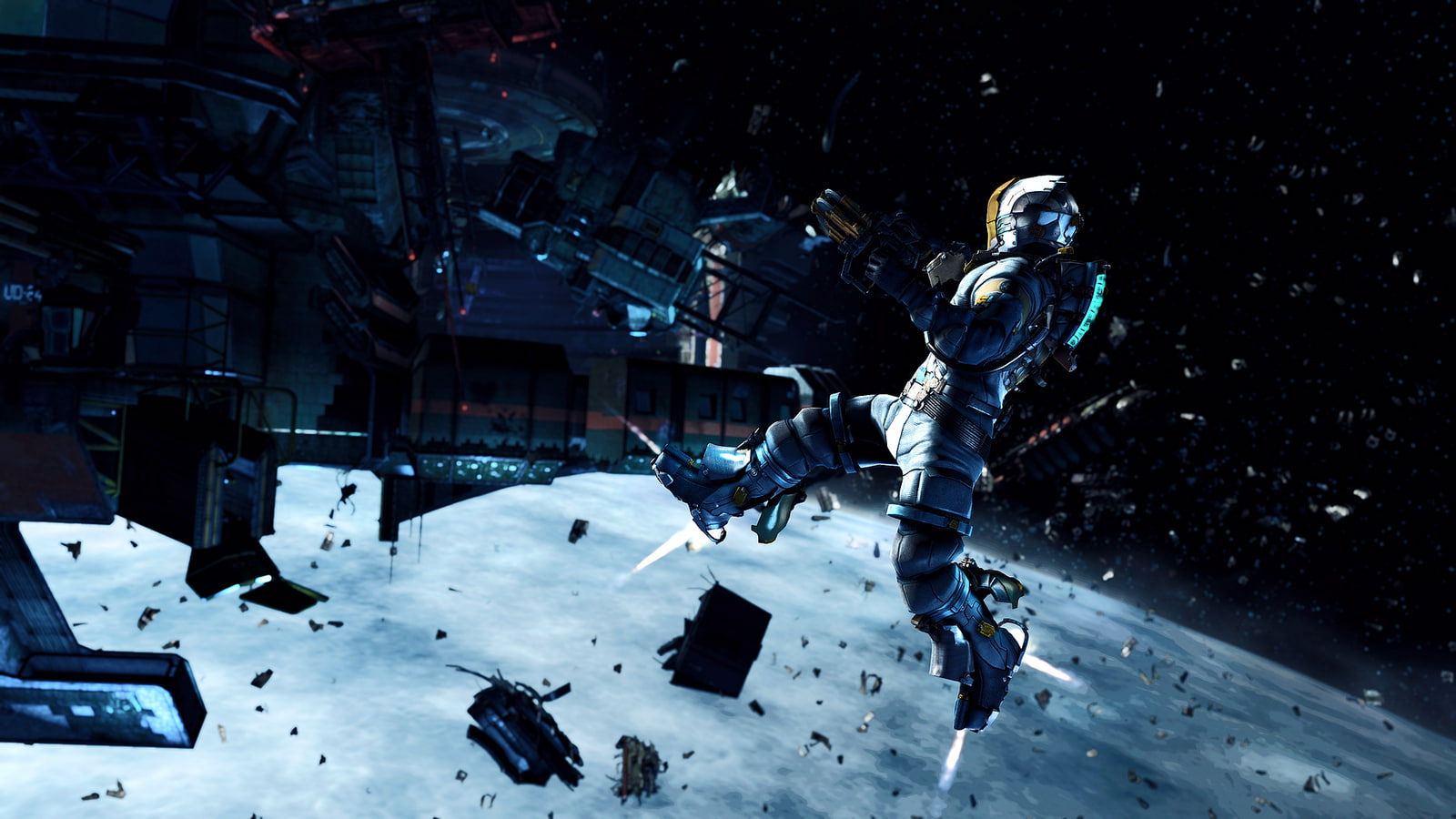 720P, dead, debris, hd, space, video games, HD Wallpaper