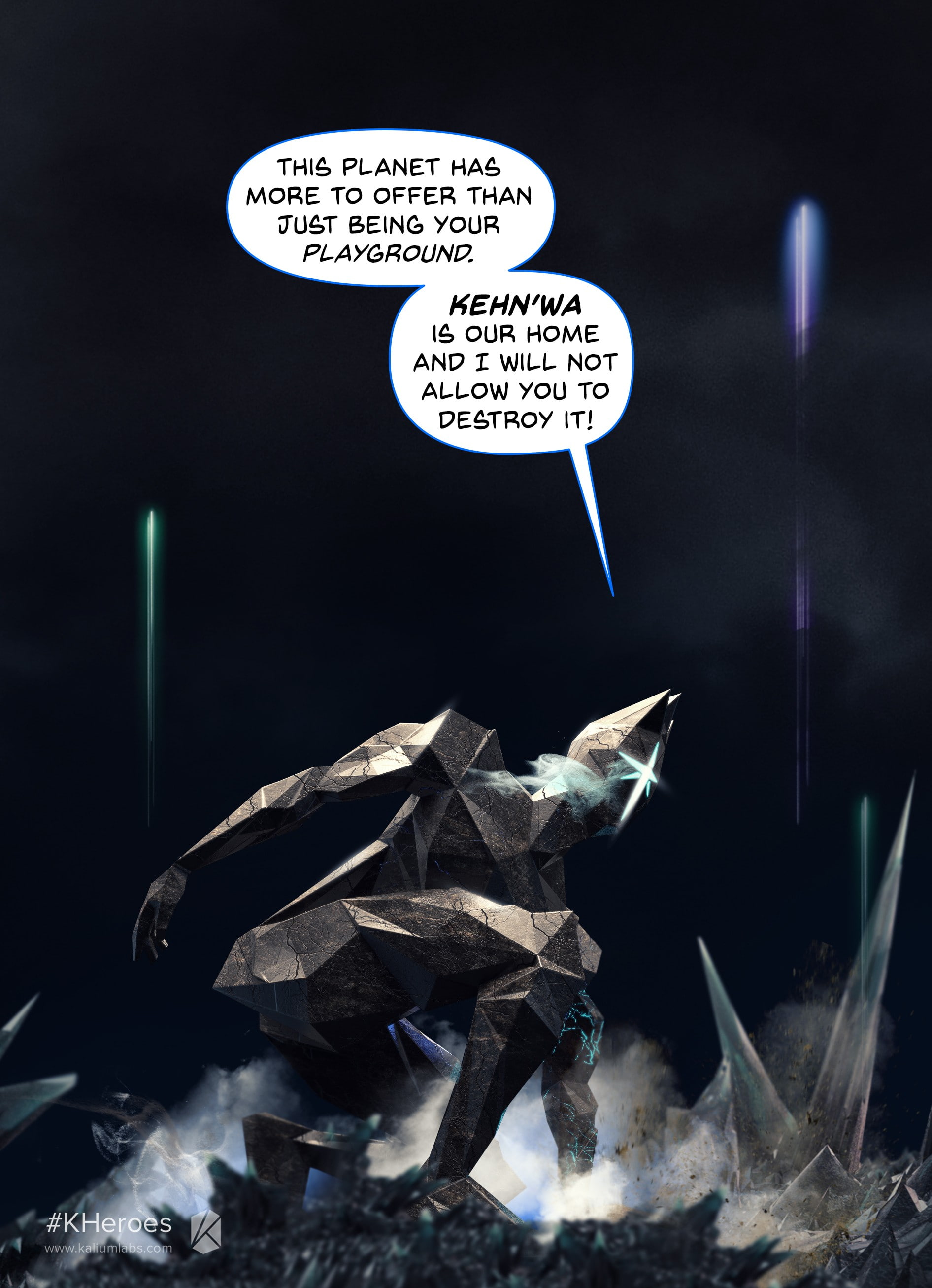 debris, kheroes, universe, kaliumlabs, particle, original characters, comics, kh`ay, 2K, atmosphere, space, Phone HD Wallpaper