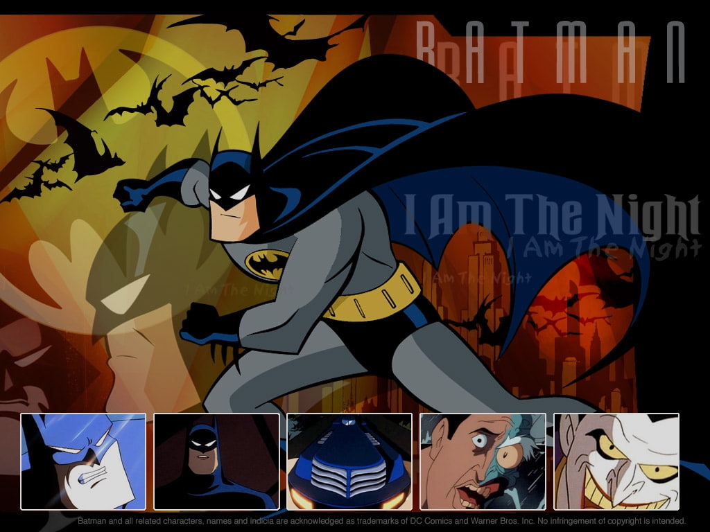entertainment, art, series, dark, animated, hd, knight, tv, Batman, 480P, HD Wallpaper