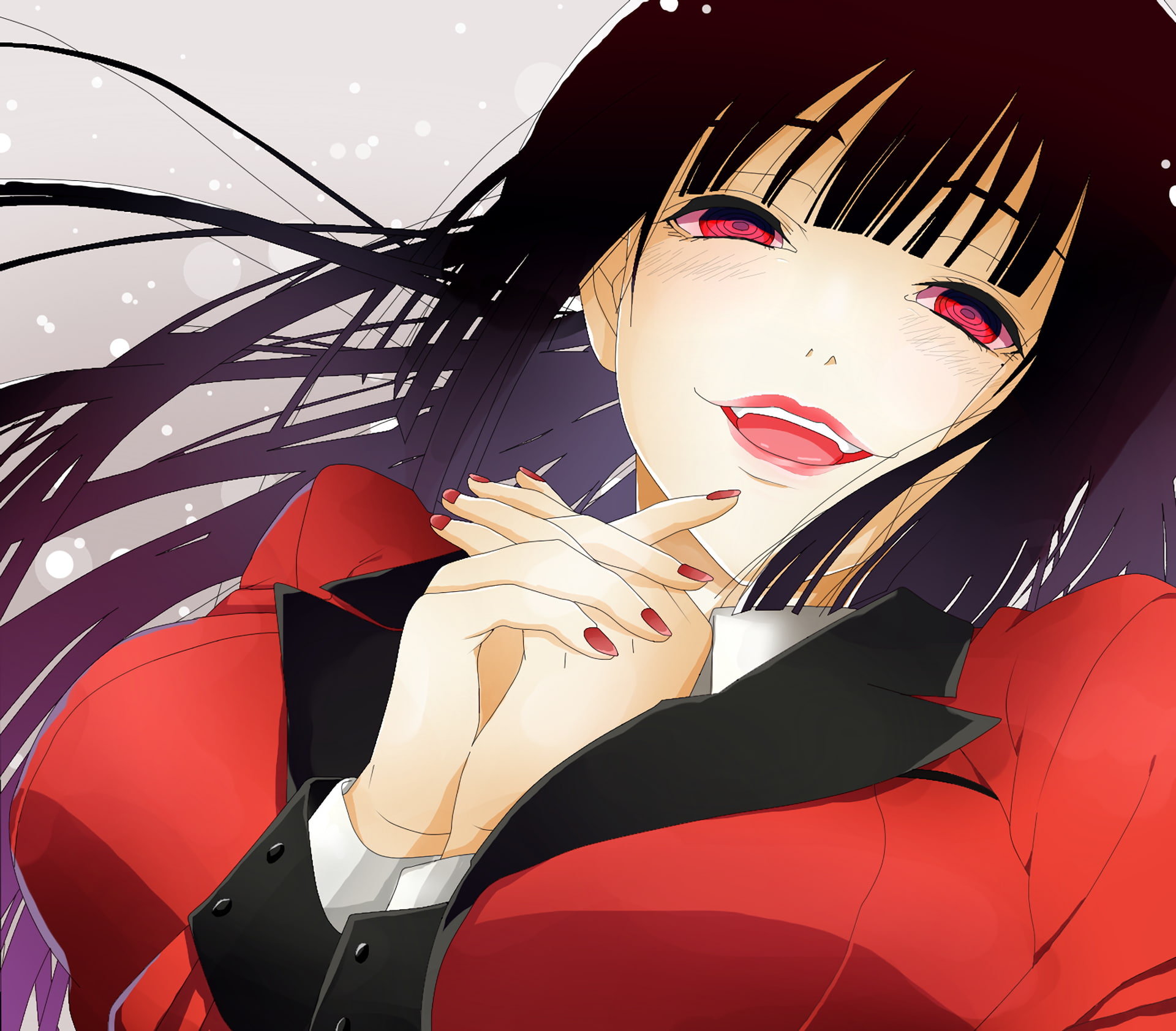 leisure activity, fashion, mask, mask - disguise, red, creativity, close-up, anime girls, art and craft, 1080P, human representation, day, Kakegurui, one person, HD Wallpaper