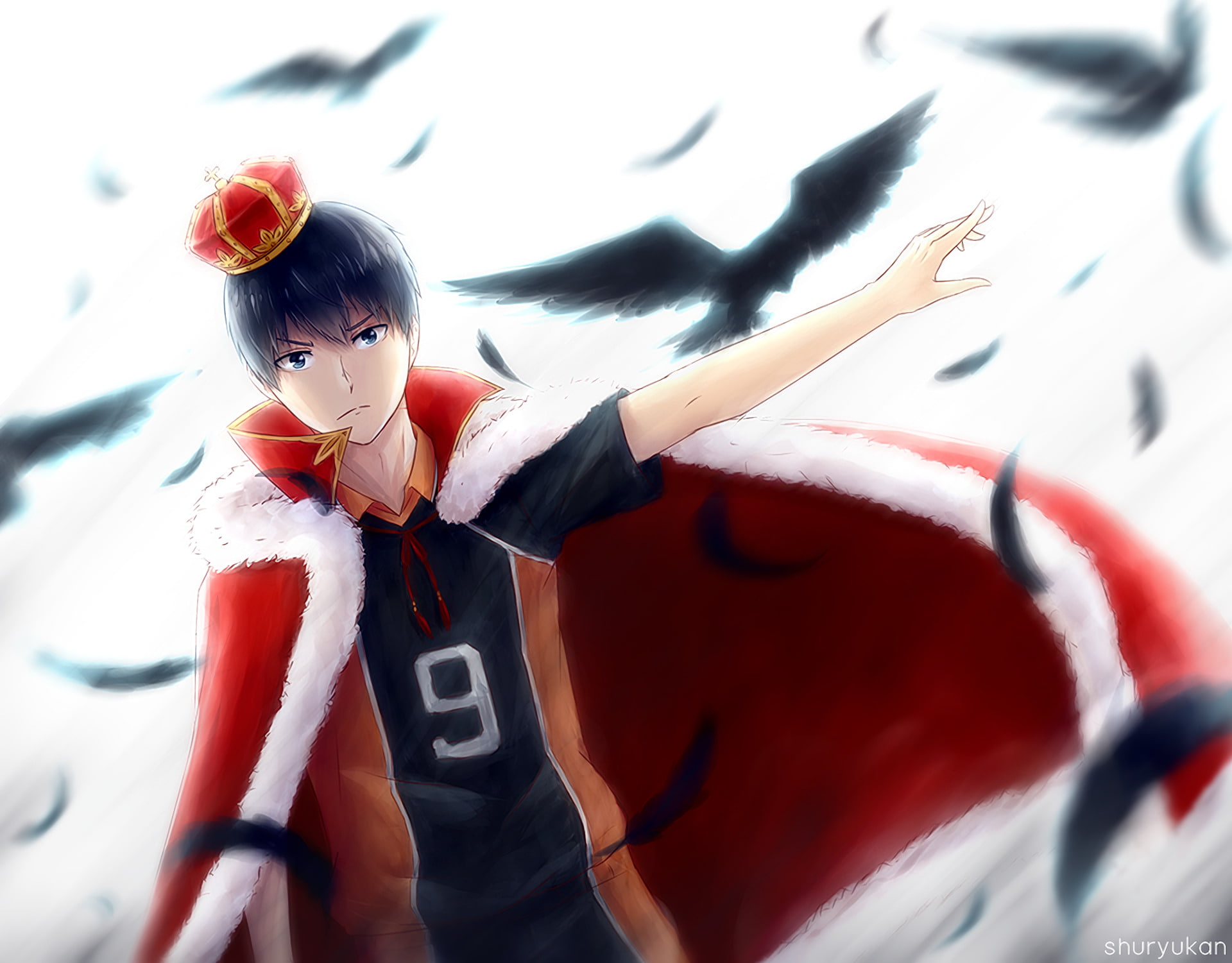 1080P, Anime, Haikyu!!, Tobio Kageyama, HD Wallpaper