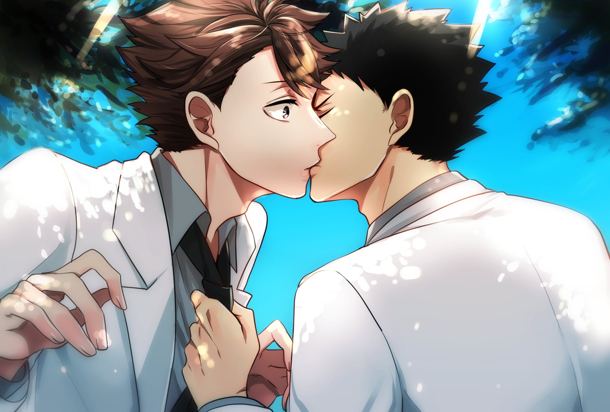 1080P, Haikyu!!, Anime, Haikyū!!, Yaoi, HD Wallpaper