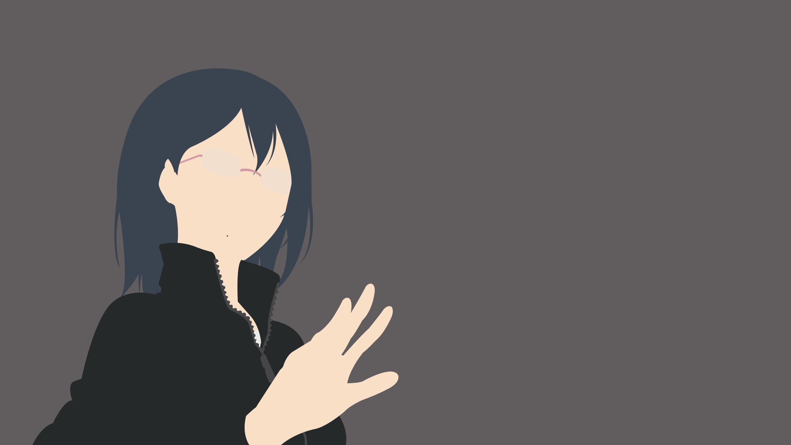 Kiyoko Shimizu, Haikyu!!, Anime, 2K, HD Wallpaper
