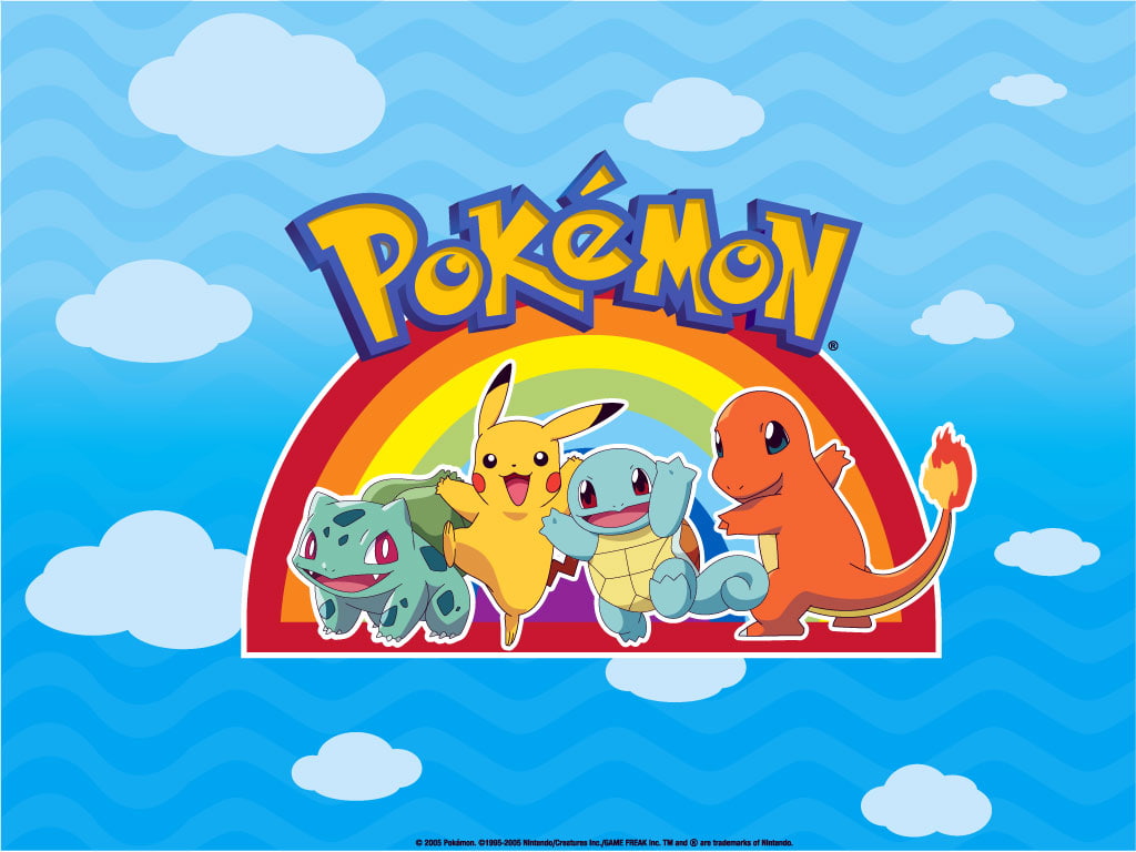 lovely, pokemon, friends, video games, games, 480P, video, cute, HD Wallpaper