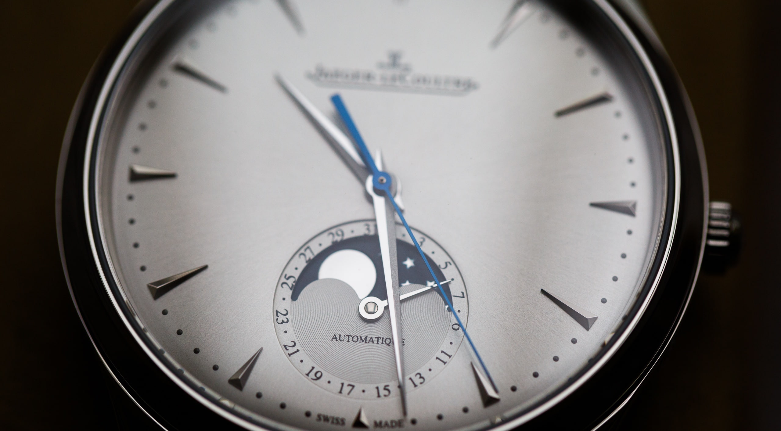 master, minute hand, Aero, hour hand, personal accessory, geometric shape, clock, number, watch, single object, Macro, jlc, moon, circle, instrument of time, HD Wallpaper