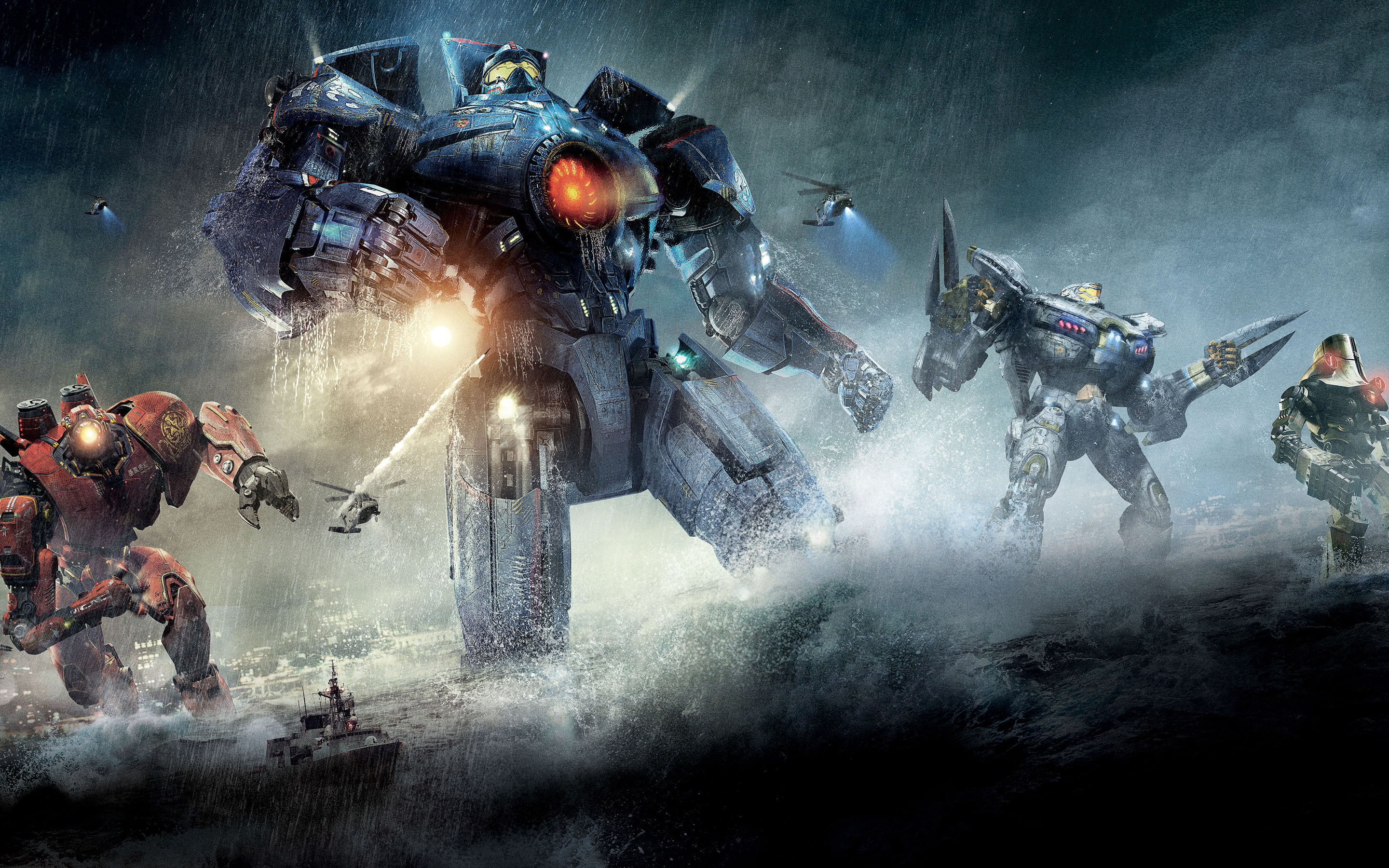 jaegers, 2K, rim, pacific, HD Wallpaper