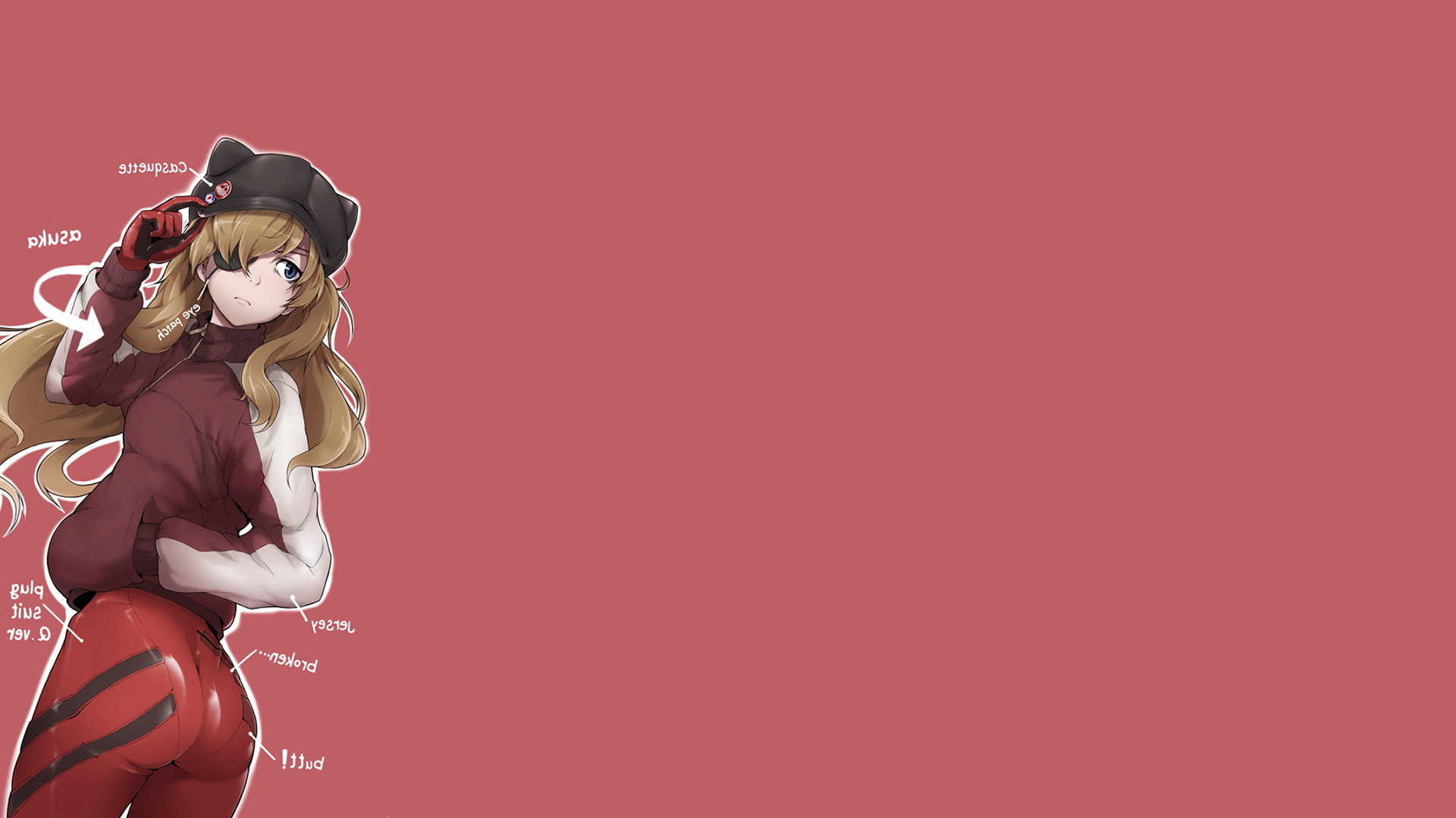 Neon Genesis Evangelion, studio shot, people, robot, Asuka Langley Soryu, 1080P, halloween, representation, indoors, creativity, technology, art and craft, HD Wallpaper