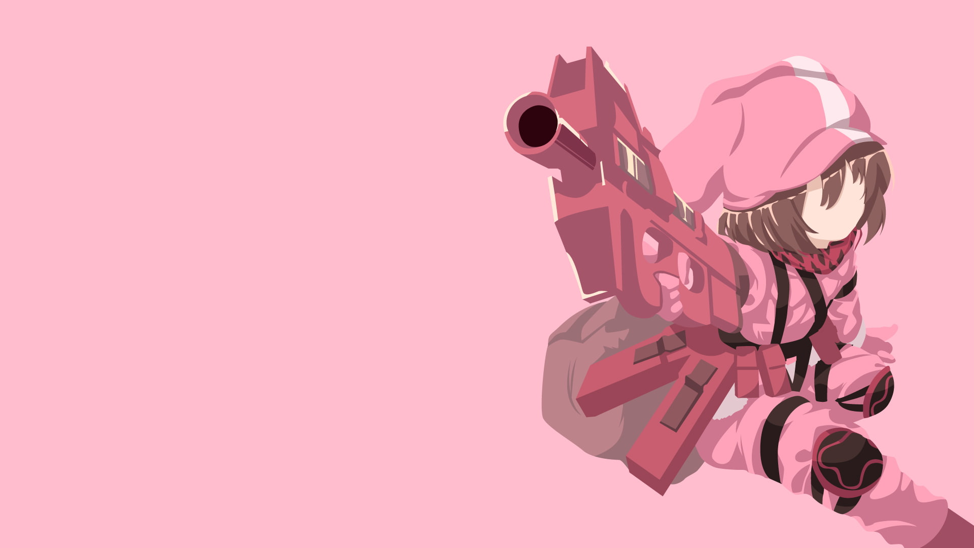 Sword Art Online, LLENN (Sword Art Online), Sword Art Online Alternative: Gun Gale Online, Karen Kohiruimaki, 1080P, HD Wallpaper