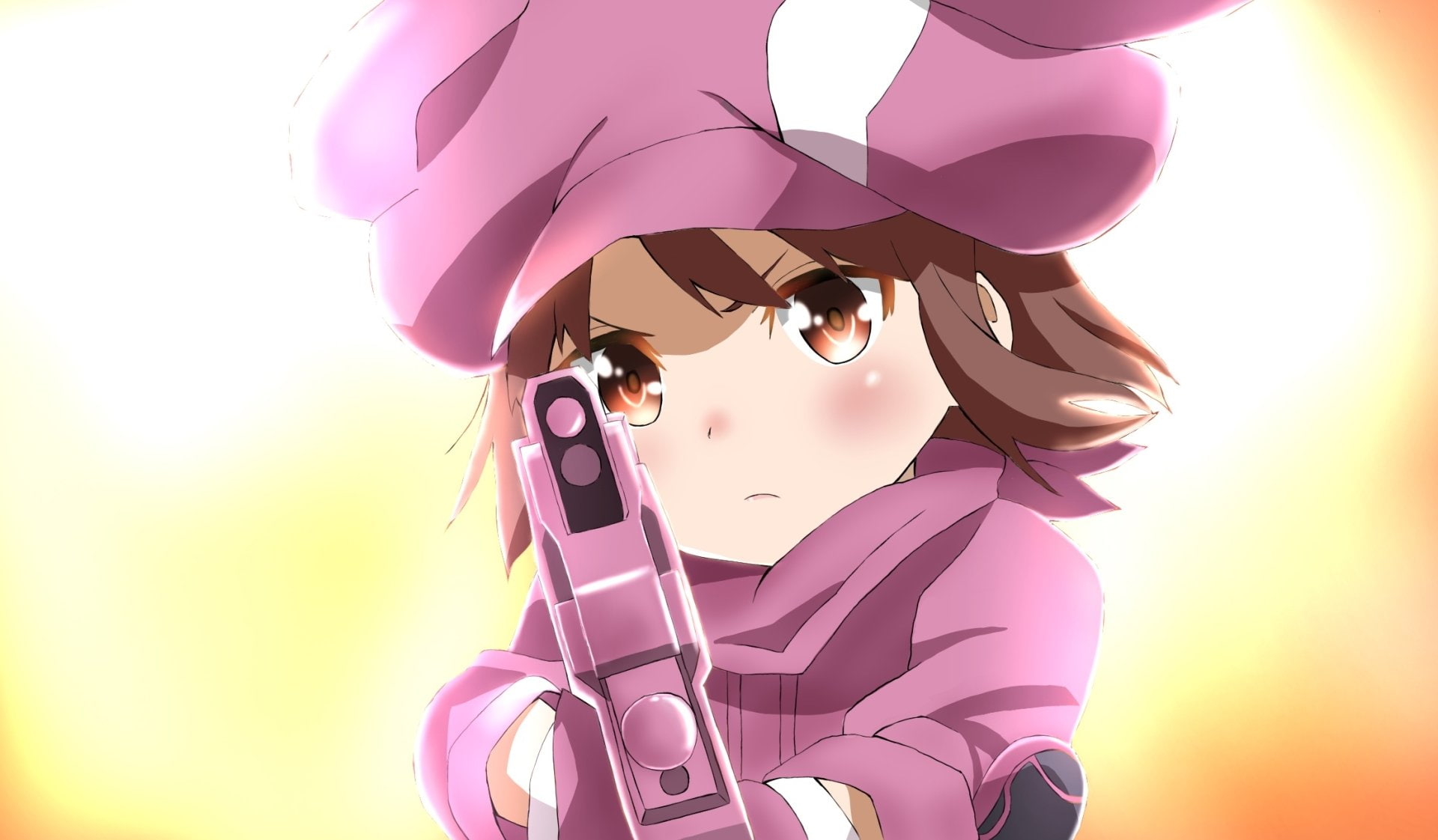 LLENN (Sword Art Online), Sword Art Online, 1080P, Karen Kohiruimaki, Sword Art Online Alternative: Gun Gale Online, HD Wallpaper