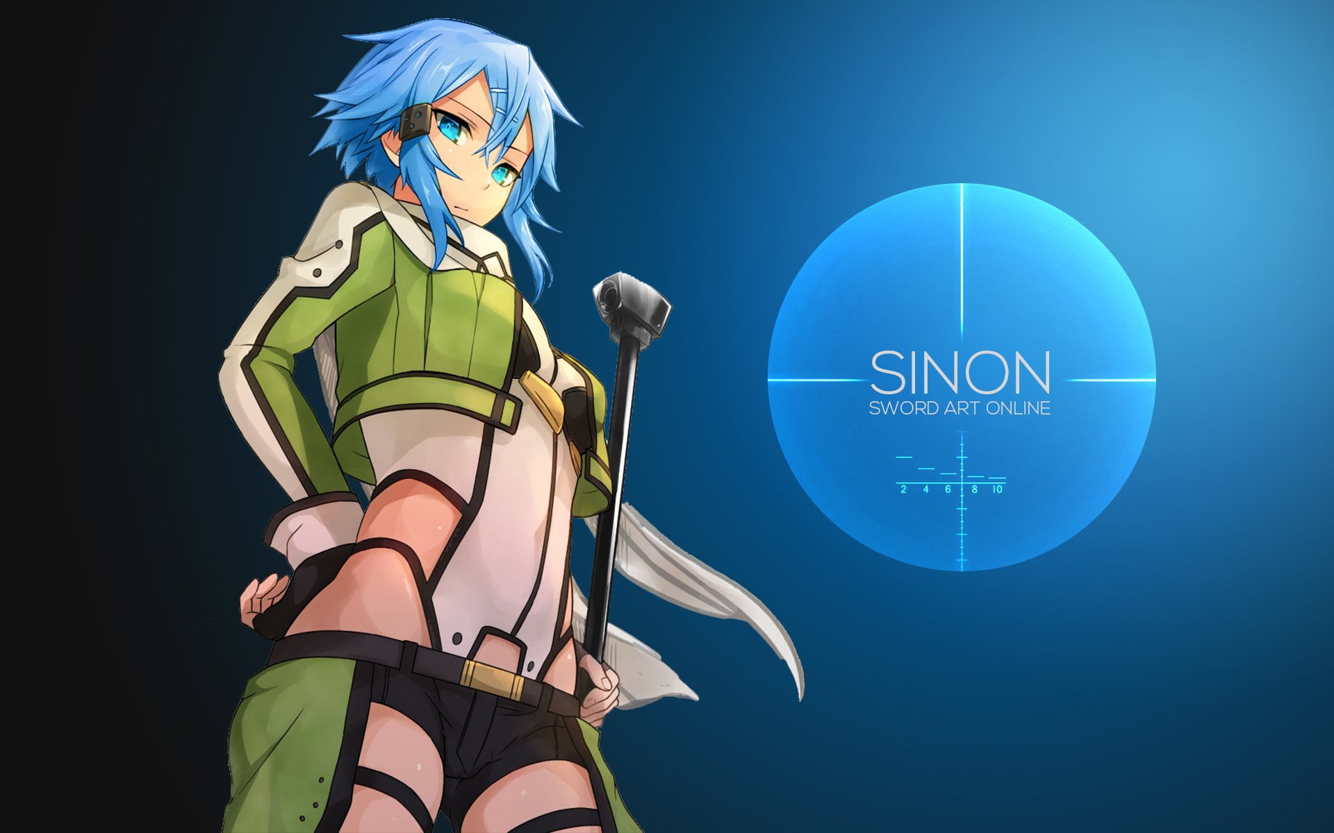 Sword Art Online II, circle, lifestyles, blue, real people, child, mid adult, females, nature, technology, shape, one person, standing, childhood, geometric shape, HD Wallpaper