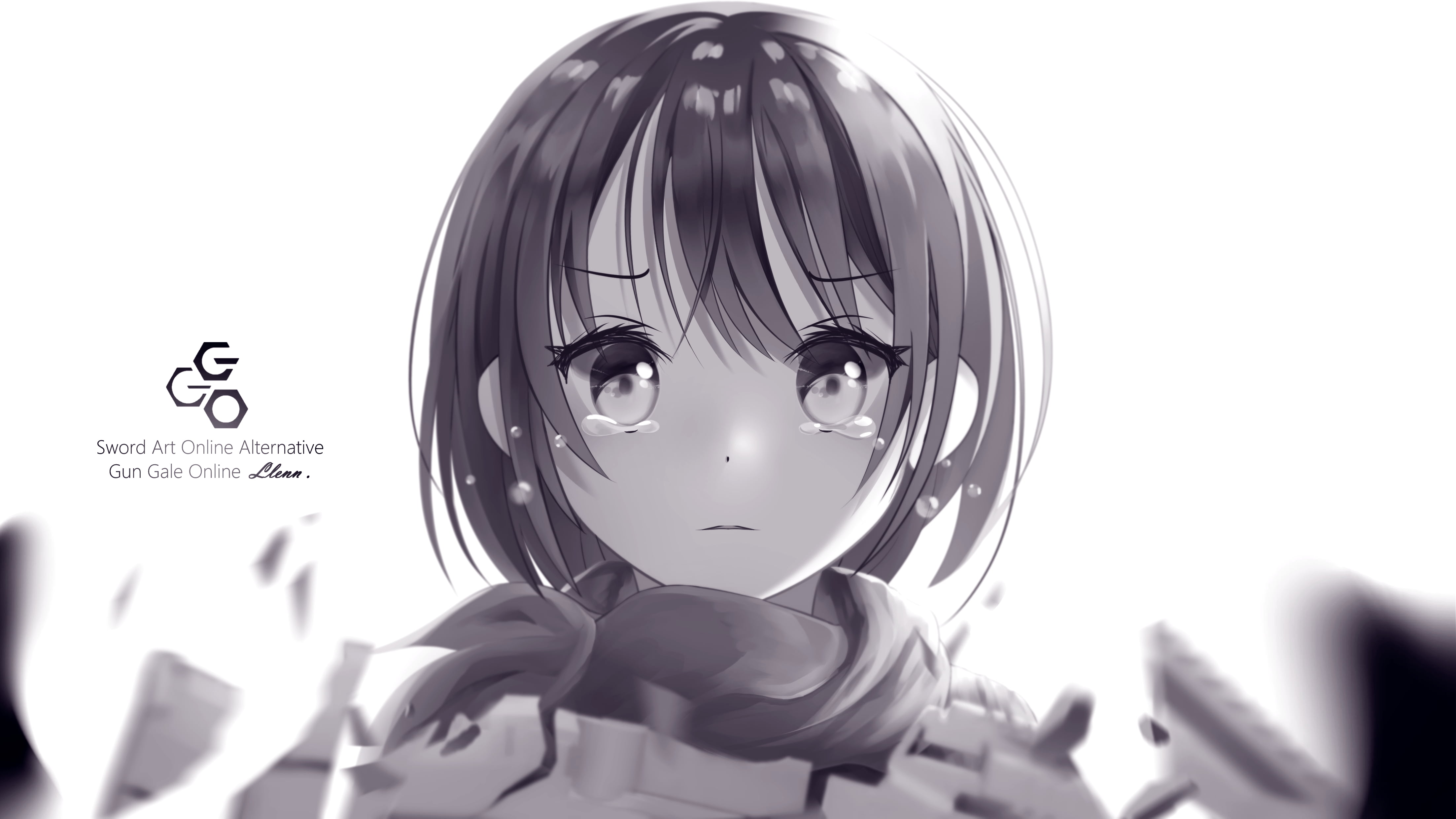 4K, Karen Kohiruimaki, Sword Art Online Alternative: Gun Gale Online, LLENN (Sword Art Online), Sword Art Online, HD Wallpaper