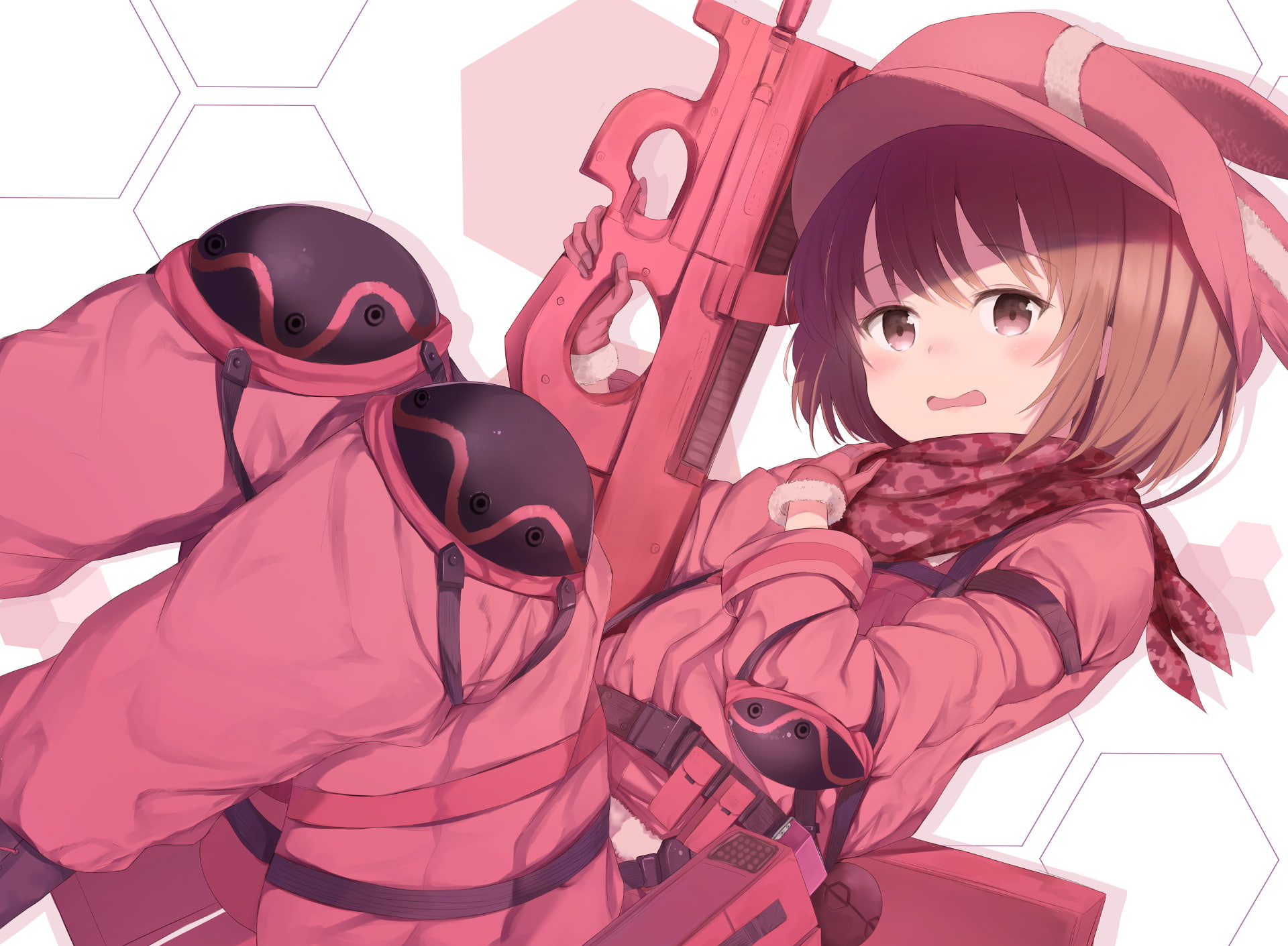 1080P, Sword Art Online Alternative: Gun Gale Online, Karen Kohiruimaki, LLENN (Sword Art Online), Sword Art Online, HD Wallpaper