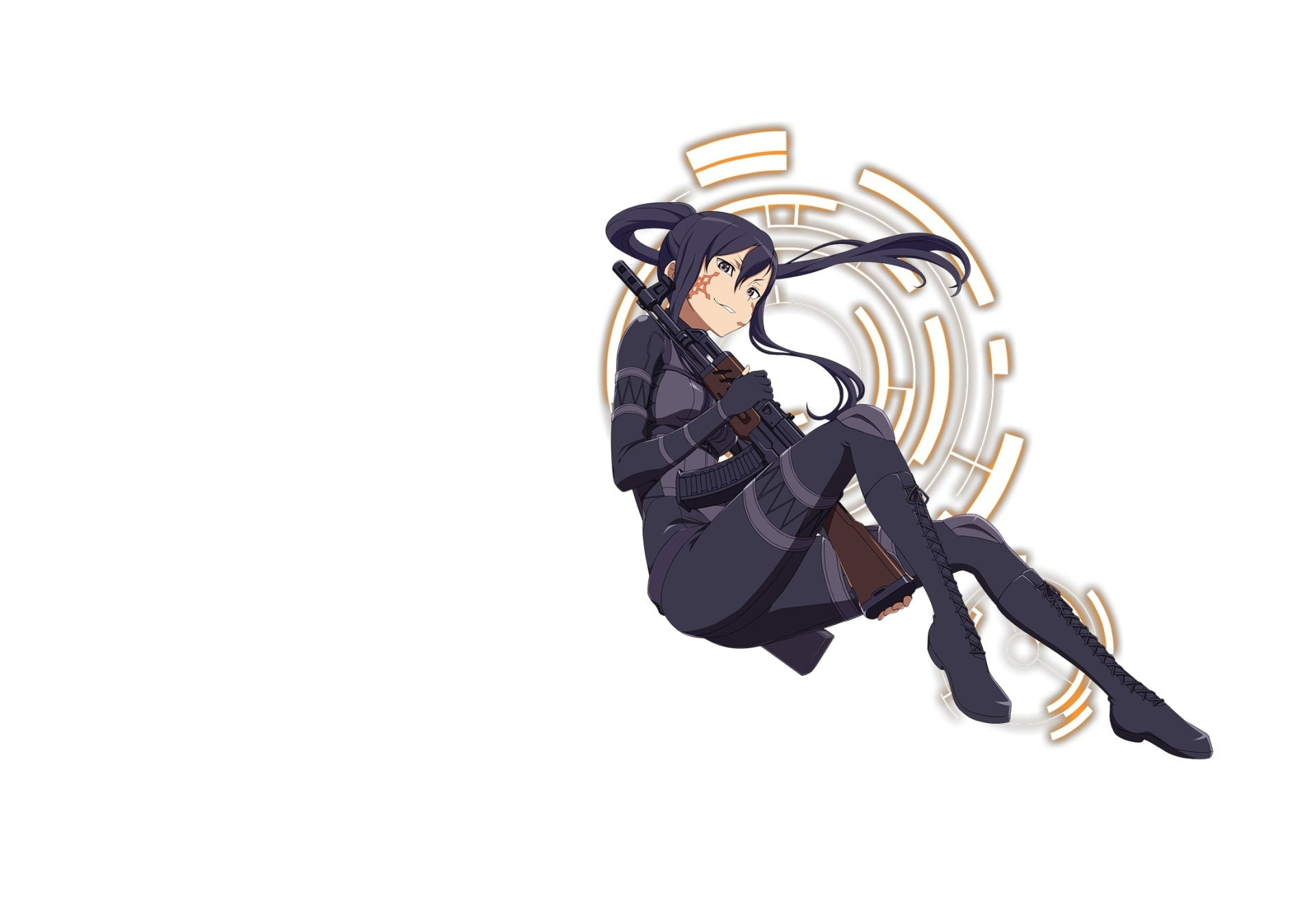 Elsa Kanzaki, Sword Art Online, Pitohui (Sword Art Online), 1080P, Sword Art Online Alternative: Gun Gale Online, HD Wallpaper