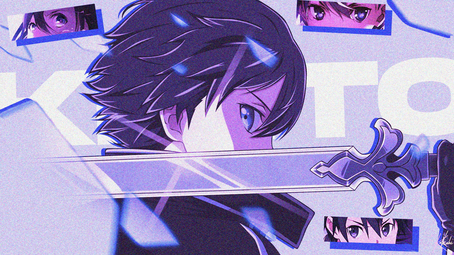 Kirito (Sword Art Online), SAO Lost Song, Sword Art Online, 1080P, Kirigaya Kazuto, edit, Sao fatal bullet, Sword Art Online: Hollow Realization, HD Wallpaper