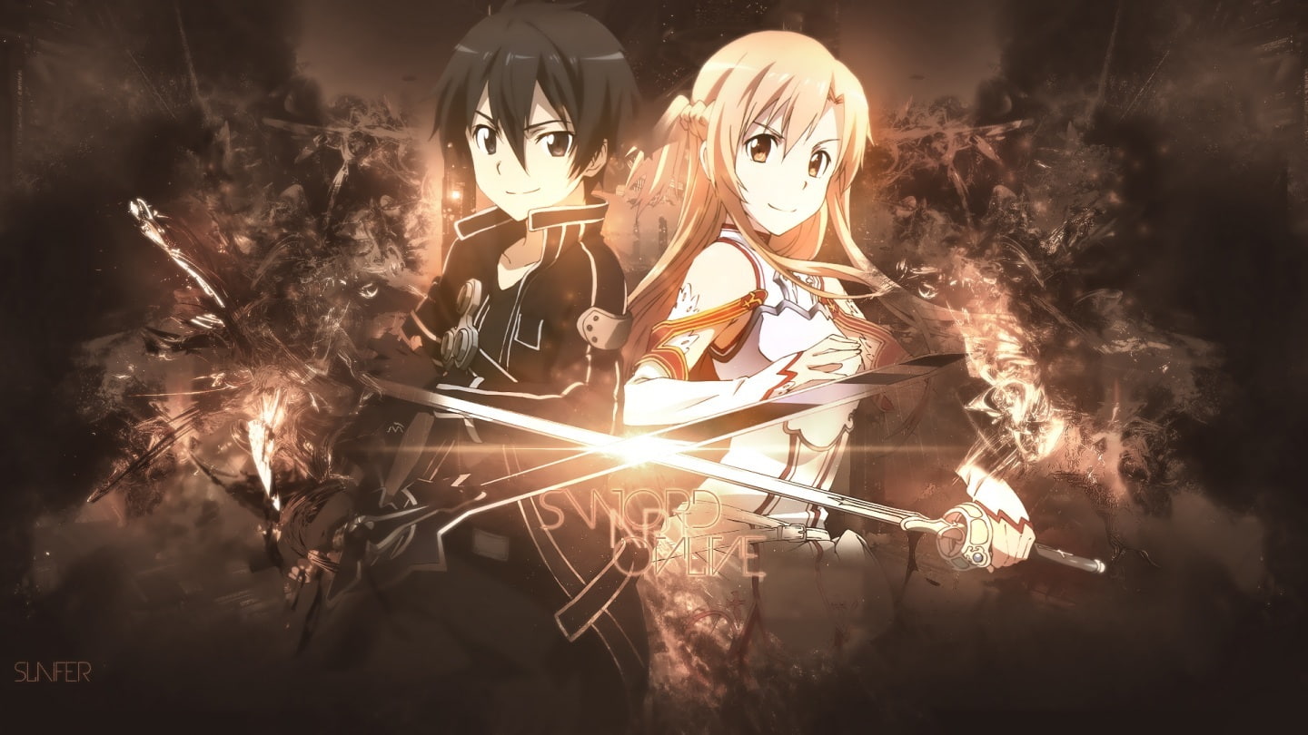 720P, anime, manga, Sword Art Online, Sword Art Online: Lost Song, HD Wallpaper