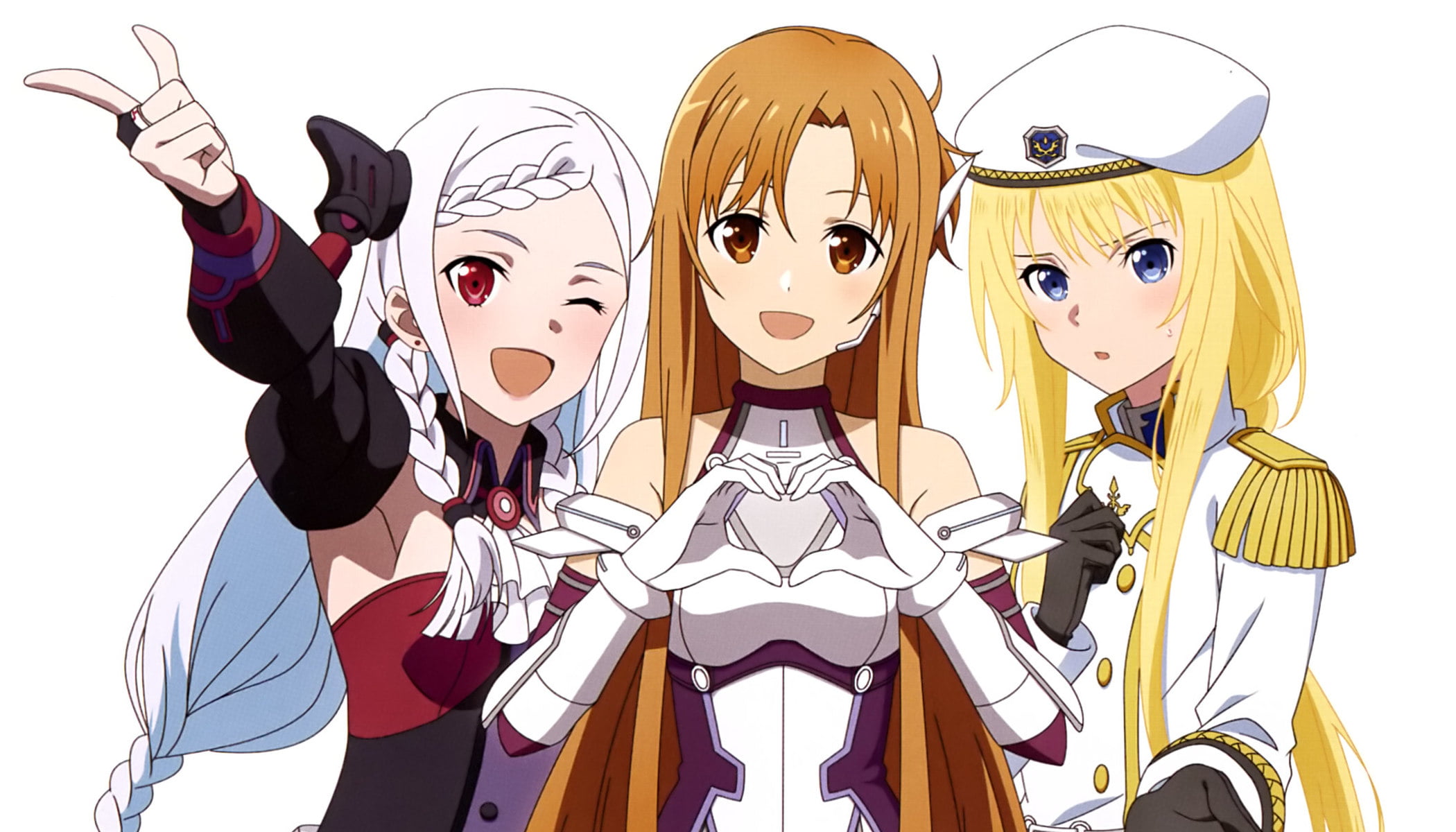 Yuna (Sword Art Online), Sword Art Online, 1080P, Sword Art Online: Alicization, Asuna Yuuki, Alice Zuberg, HD Wallpaper