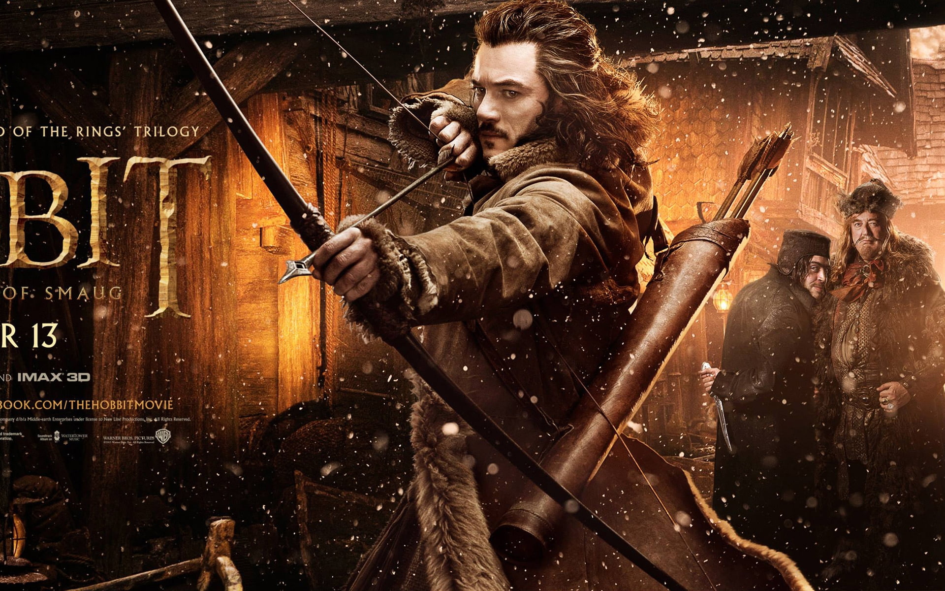 hobbit, bard, bowman, 1080P, HD Wallpaper