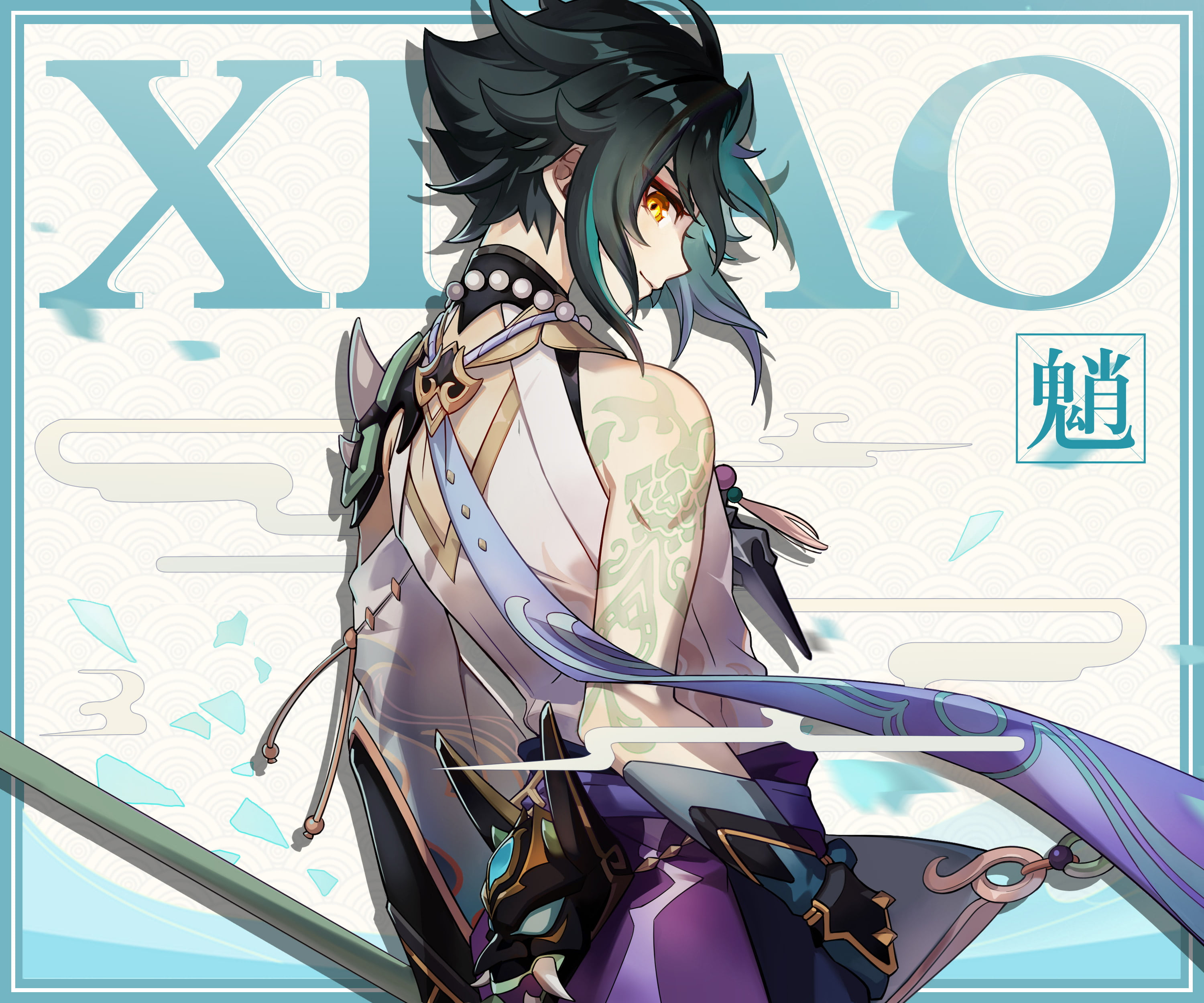 2K, Genshin Impact, Xiao(Genshin Impact), HD Wallpaper