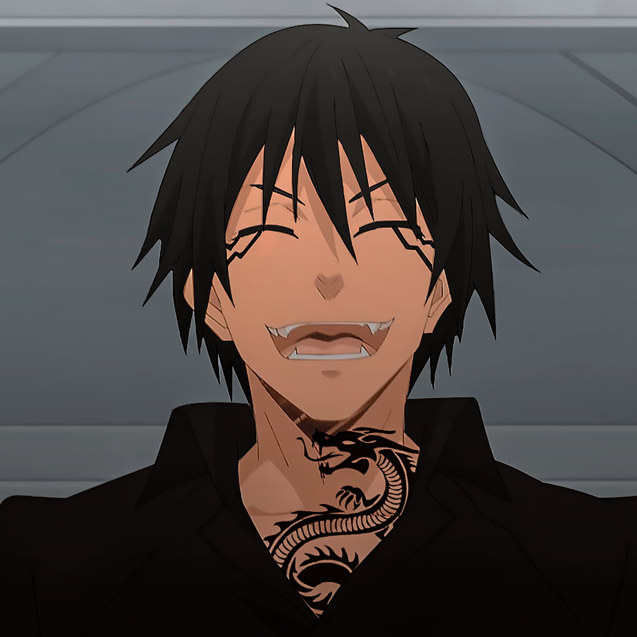 dark, tattoo, Veldora, 720P, Tensei Shitara Slime Datta Ken, Phone HD Wallpaper