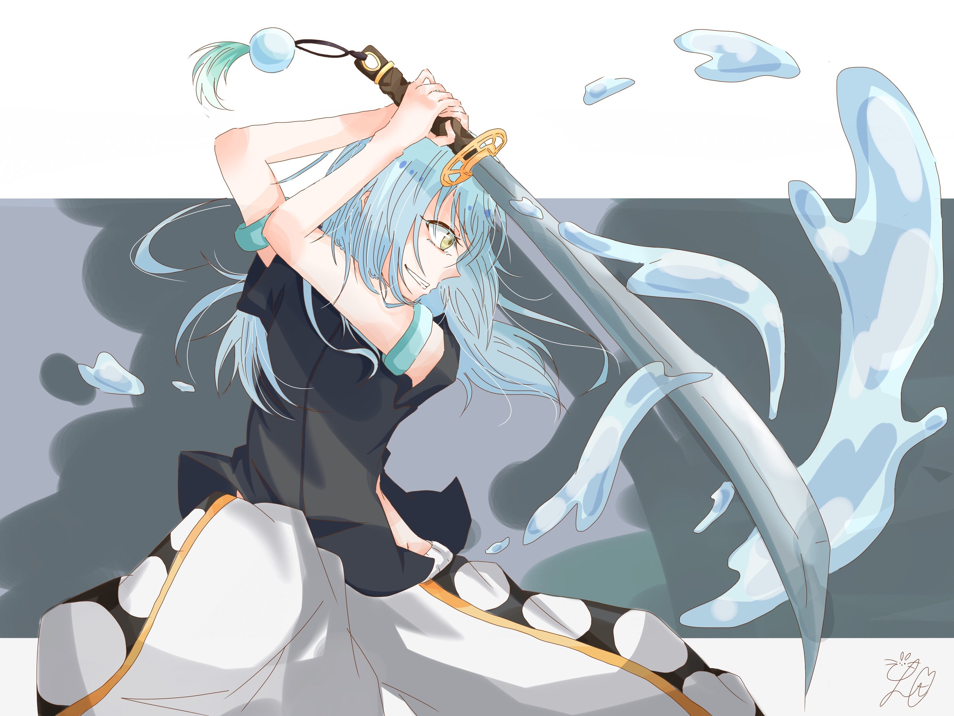 That Time I Got Reincarnated as a Slime, Anime, 2K, Rimuru Tempest, HD Wallpaper