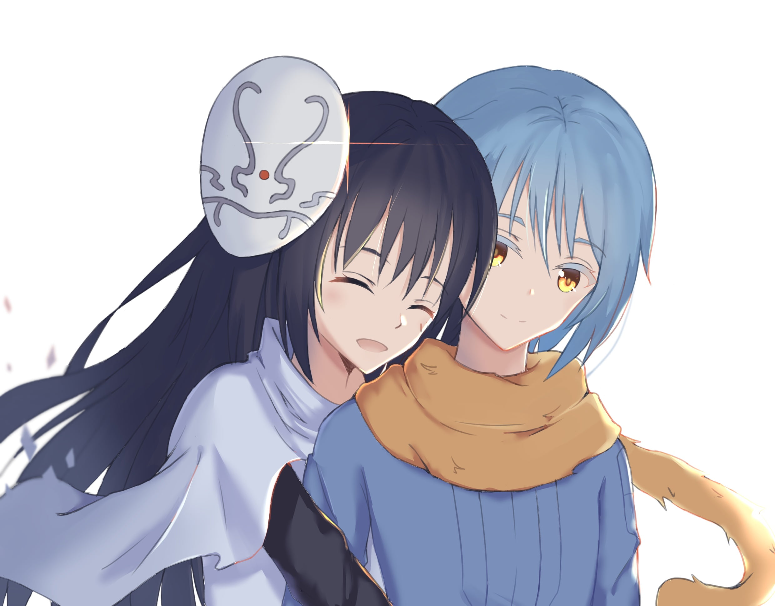 1080P, That Time I Got Reincarnated as a Slime, Shizue Izawa, Rimuru Tempest, Anime, HD Wallpaper