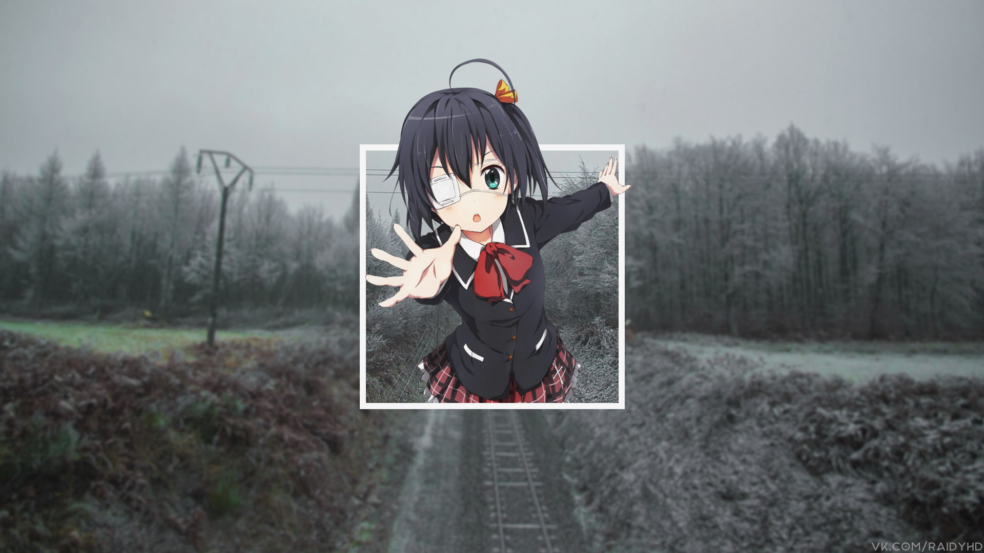 anime, picture-in-picture, anime girls, 1080P, HD Wallpaper