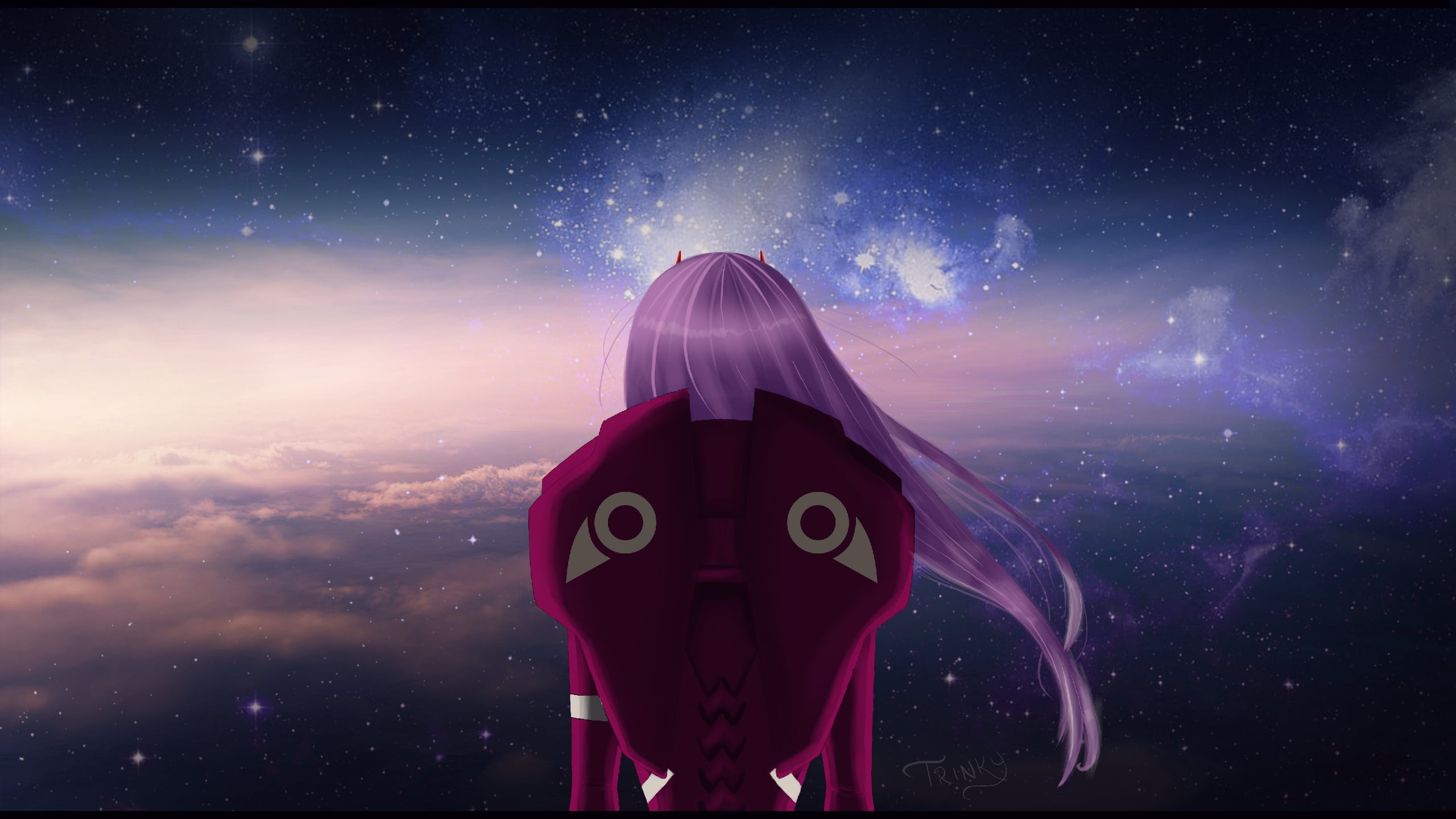 Darling in the FranXX, Zero Two (Darling in the FranXX), Anime, 2K, HD Wallpaper